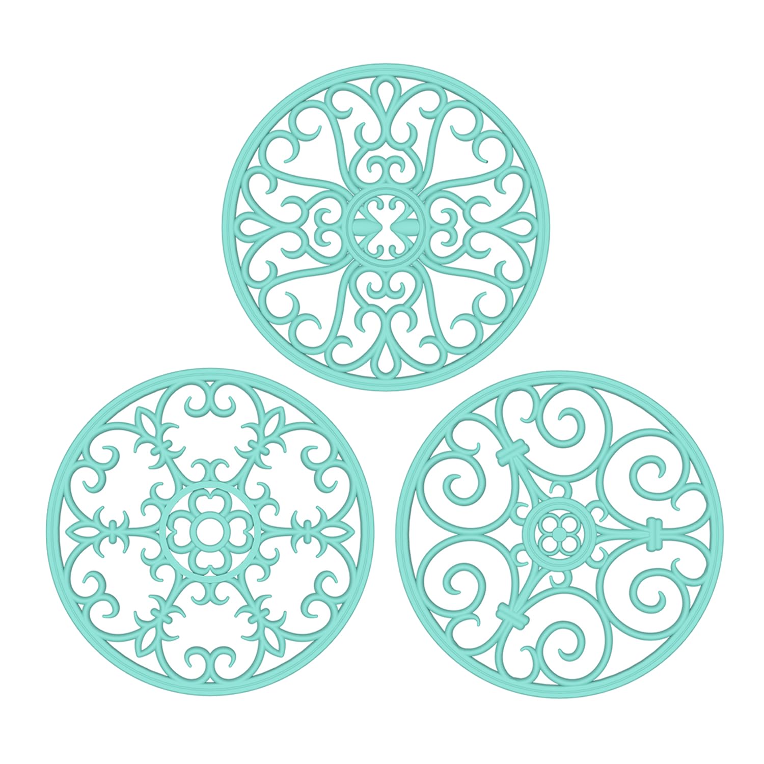 Trivets For Hot Dishes, Silicone Trivet, Trivets For Hot Pots And Pans, Heat Resistant Non Slip Hot Pad For Kitchen, Pot Holders