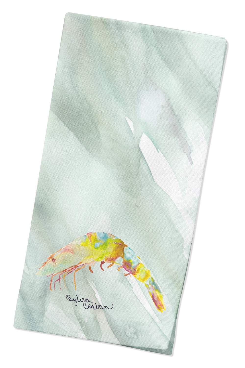 Shrimp #2 on Sage Green Napkin SC2066NAP