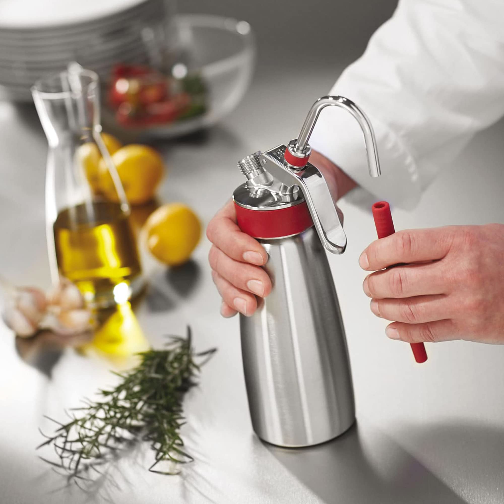 Isi North America Gourmet Whip Rapid Infusion Set For Isi Goiurmet Whippers, One Size, Silver