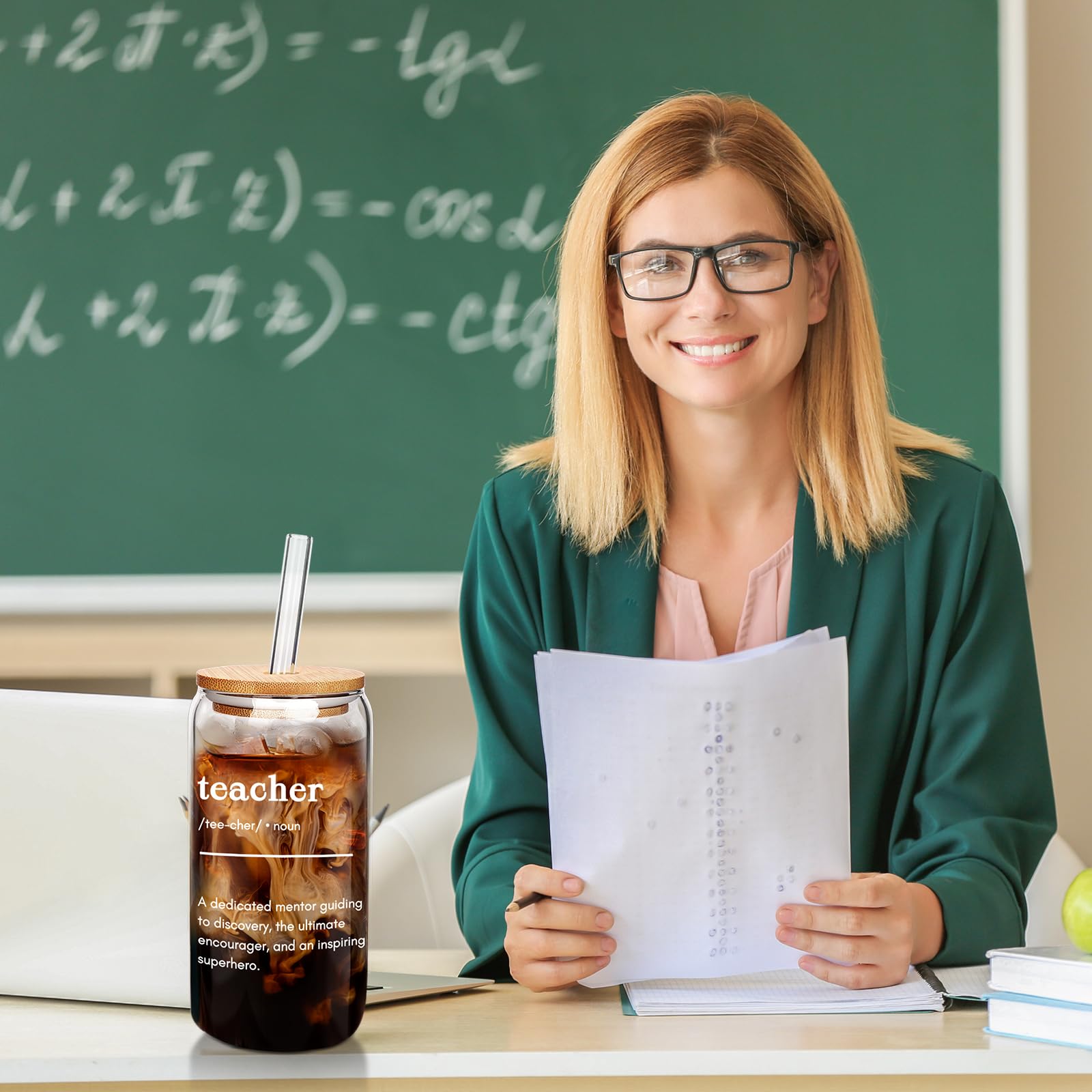 Anotion Teacher Gifts - Back To School Teacher Gifts Teacher Must Haves Teacher Tumbler Sock Teacher Appreciation Gifts Thank Yo