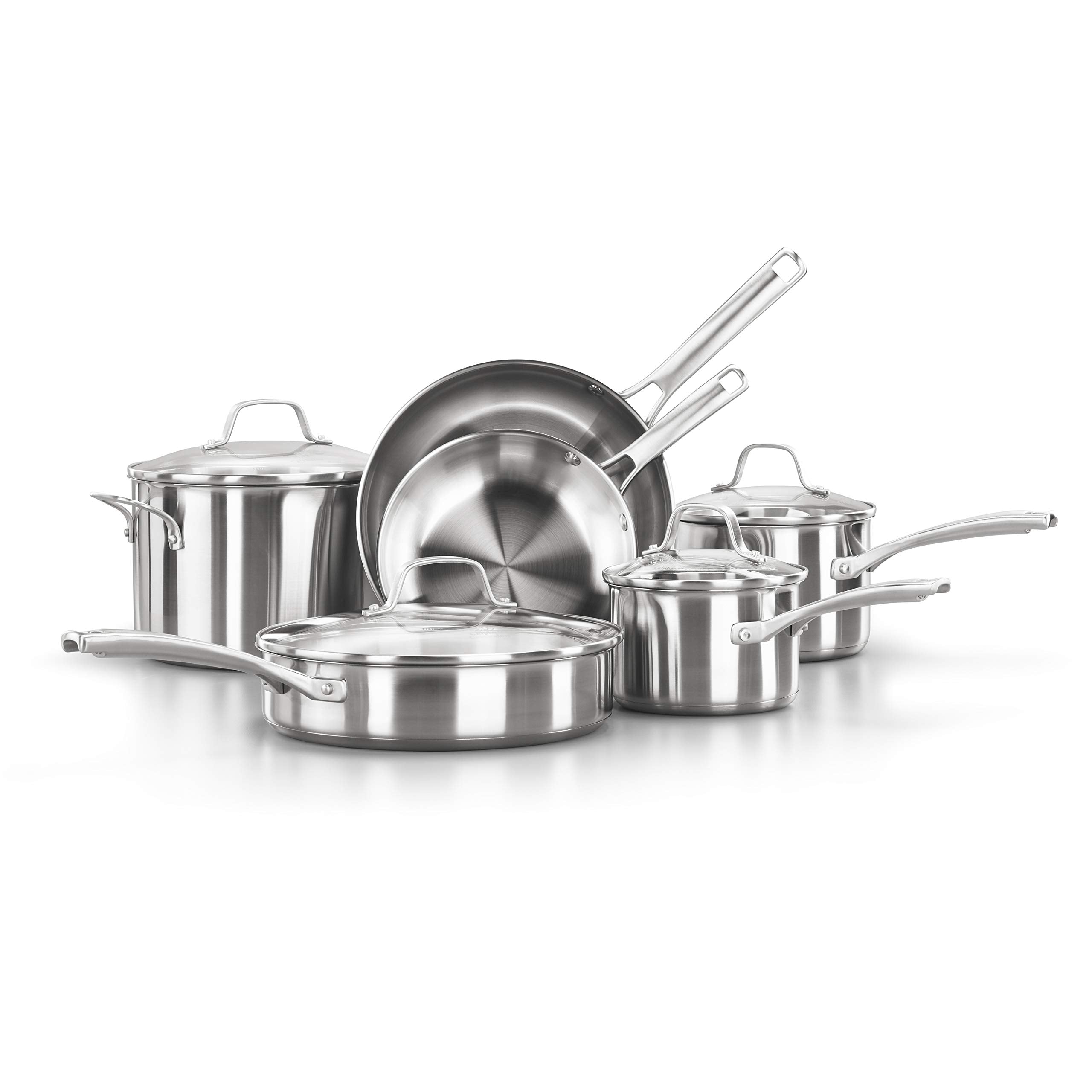 Calphalon Classic Stainless Steel 10Piece Cookware Set