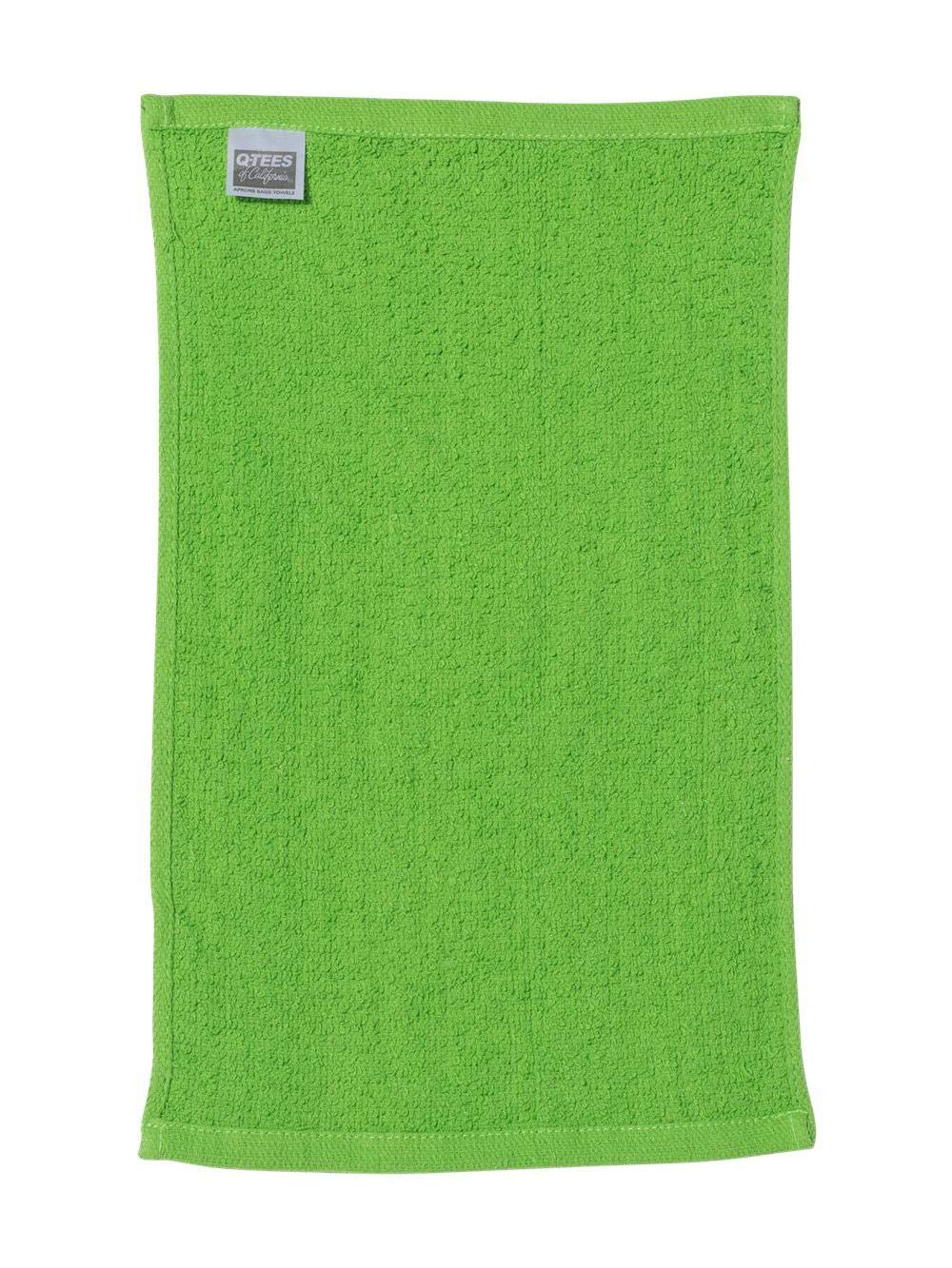 Q-Tees Budget Rally Towel - Lime  One Size