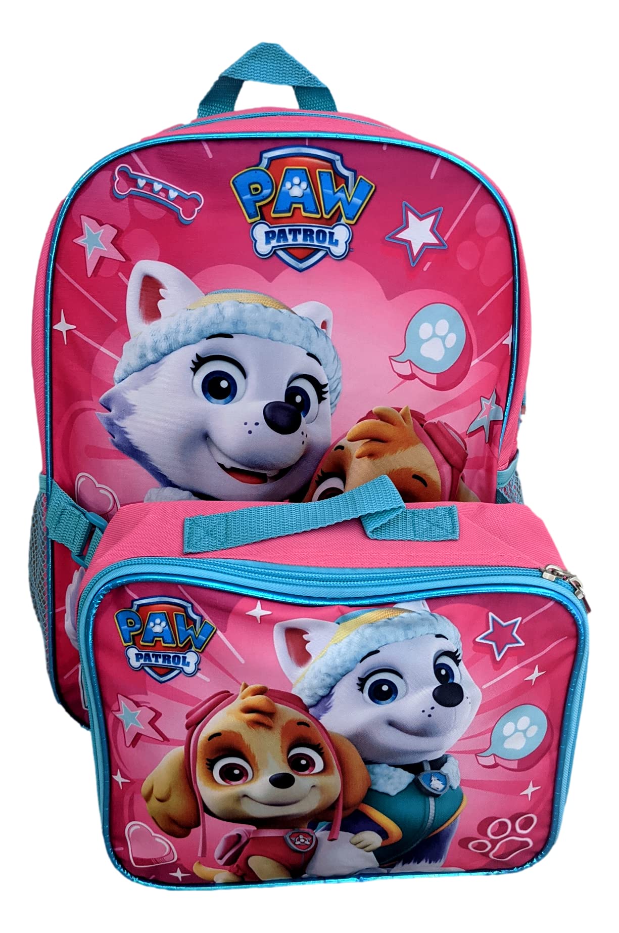 Group Ruz Nickelodeon Girl Paw Patrol 16 Backpack With Detachable Matching Lunch Box