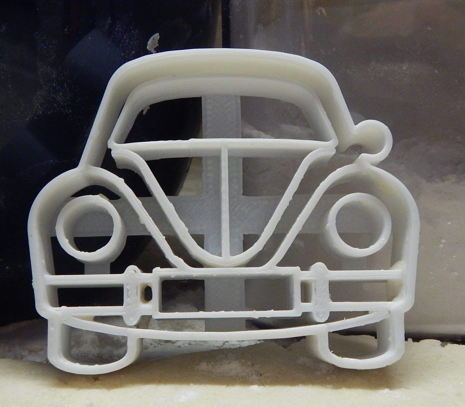 Beetle Bug Car Front View Hippies Lovebug Vehicle Love Travel Cookie Cutter Made In Usa Pr2160