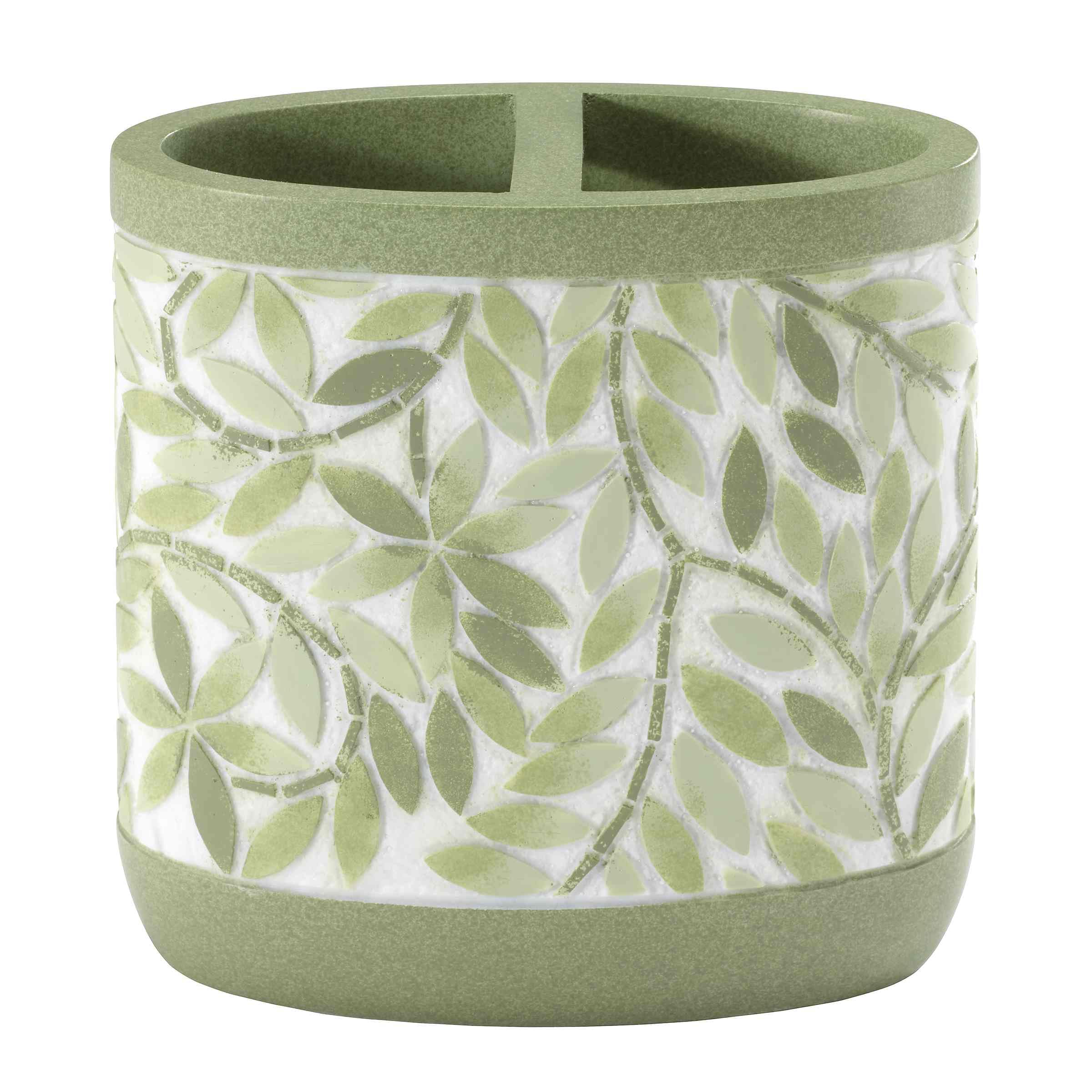 Avanti Linens Accessories Bathroom Essentials, Toothbrush Holder, Green