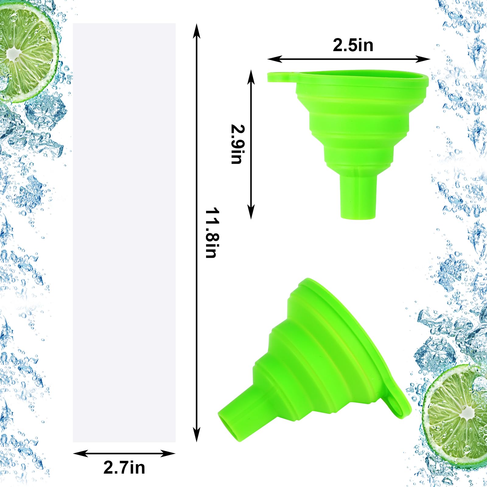 Lomimos 200Pcs Ice Pop Bags, Plastic Disposable Popsicle Ice Lolly Candy Mold Bags With Funnel For Adults Kid Diy Making Freeze