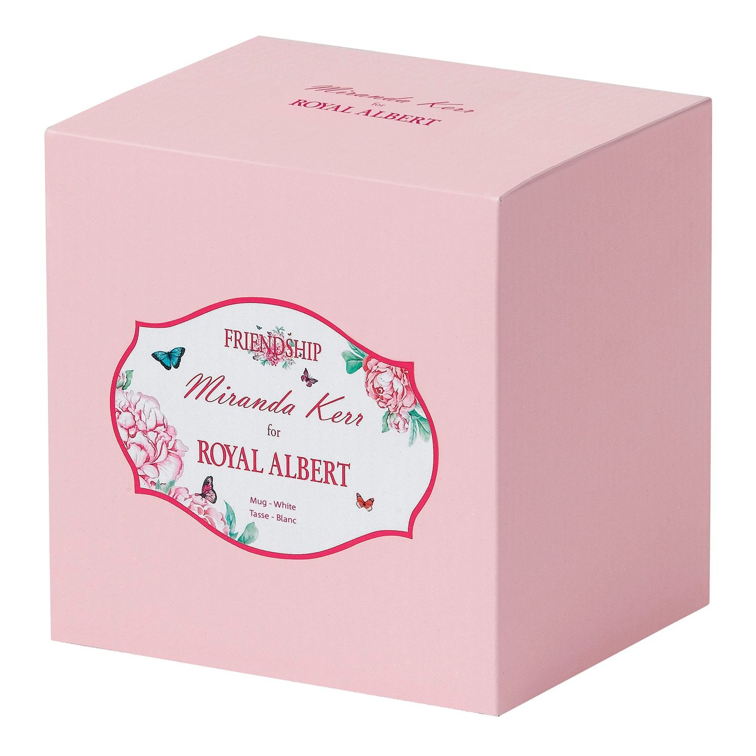Miranda Kerr For Royal Albert Friendship Vintage Mug, White, 13.5 Oz