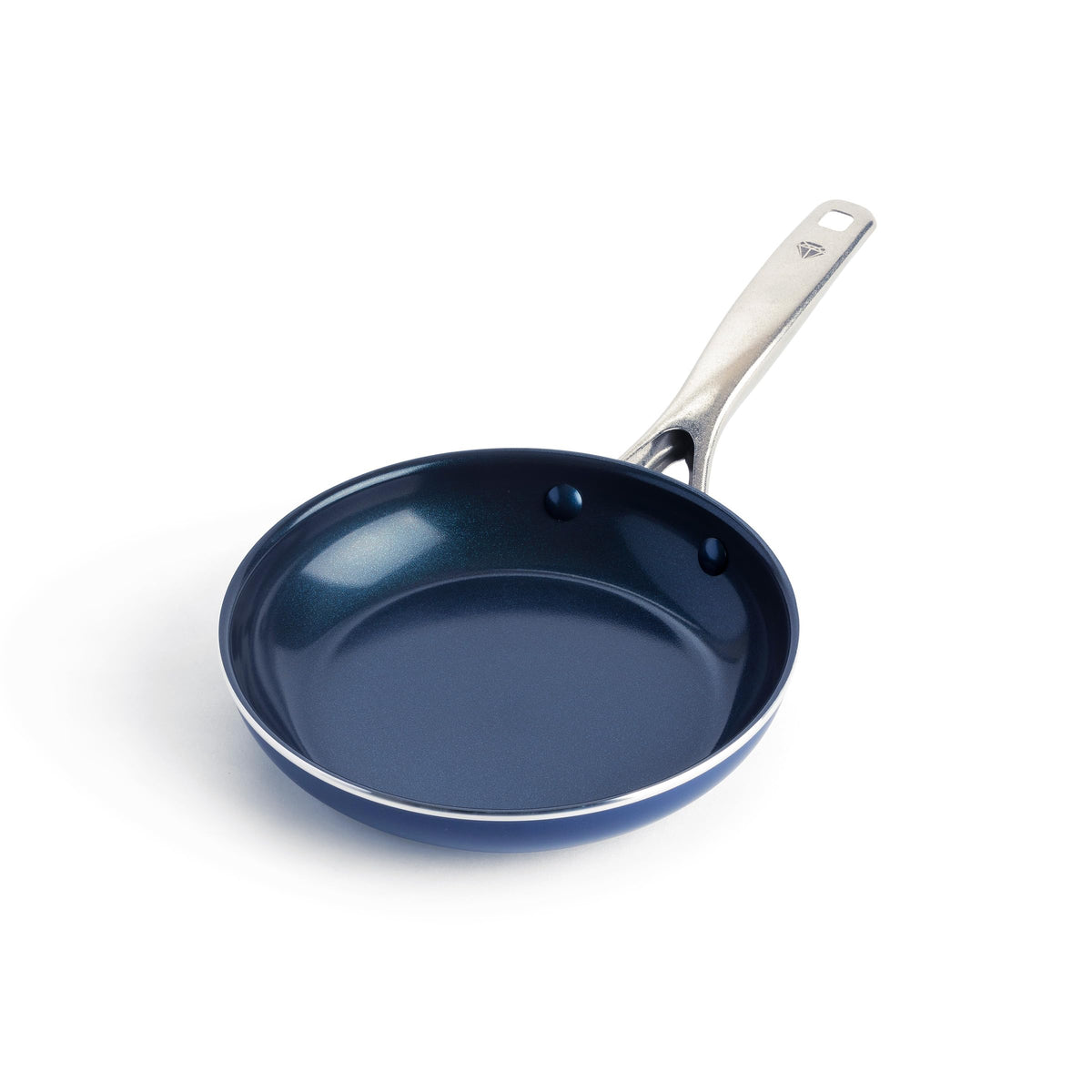 Blue Diamond Frying Pan 8    Skillet, Diamond Infused Healthy Ceramic Nonstick, Pfas And Pfoa-Free, Dishwasher And Oven Safe, Ev