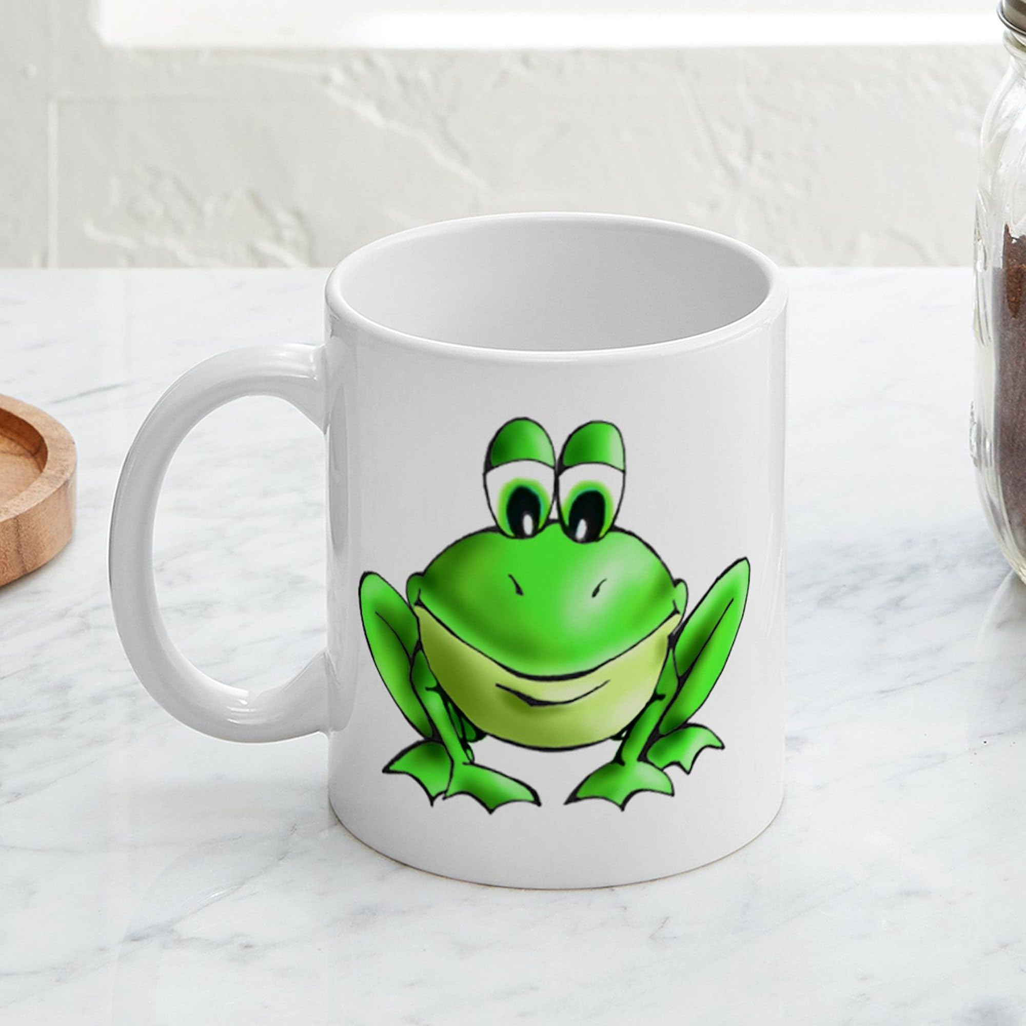 CafePress Jeffery Frog Mugs 11 oz (325 ml) Ceramic Coffee Mug