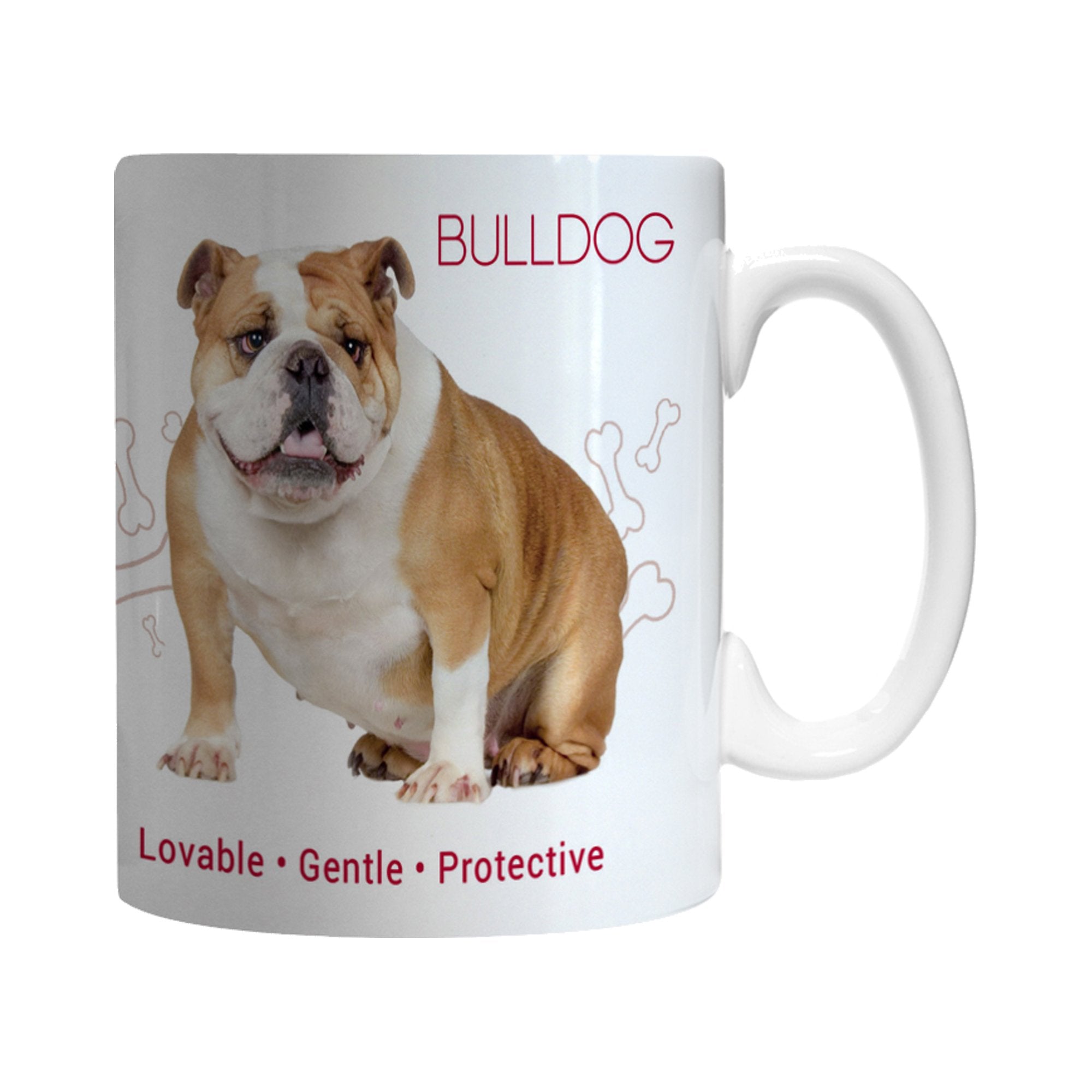 Boelter Brands Bulldog Ceramic Mug, 11-ounce