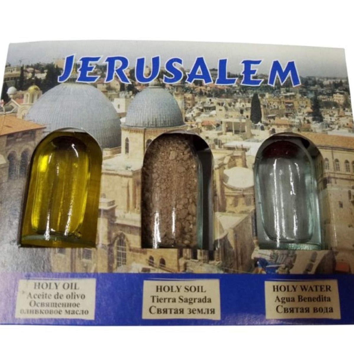 Bethlehem Gifts Tm 3 In 1 Holy Land Collection Holy Jordan River Water ...