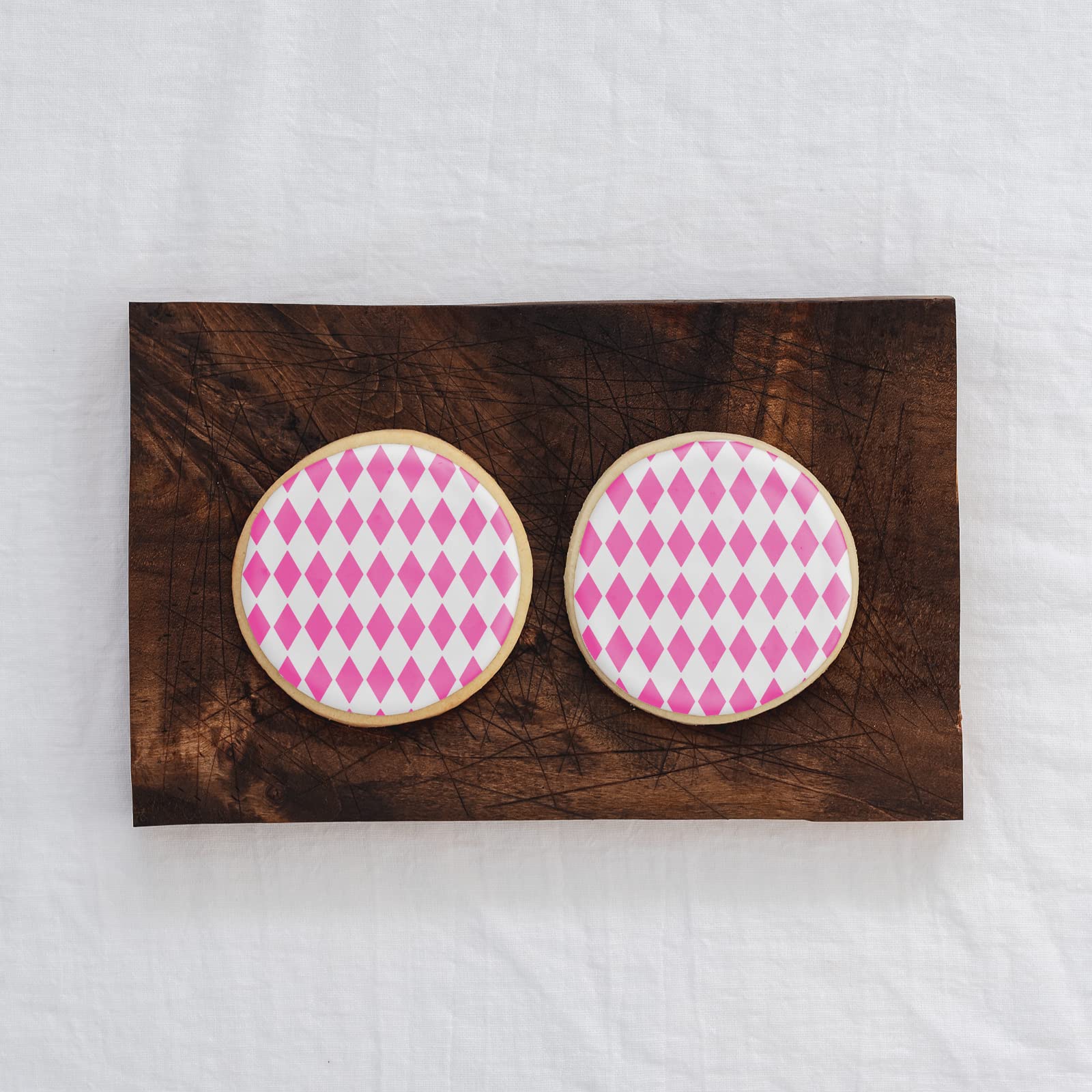 Harlequin Cookie Stencil - Simplify Your Cookie Decorating Process With Pyo Cookie Stencils
