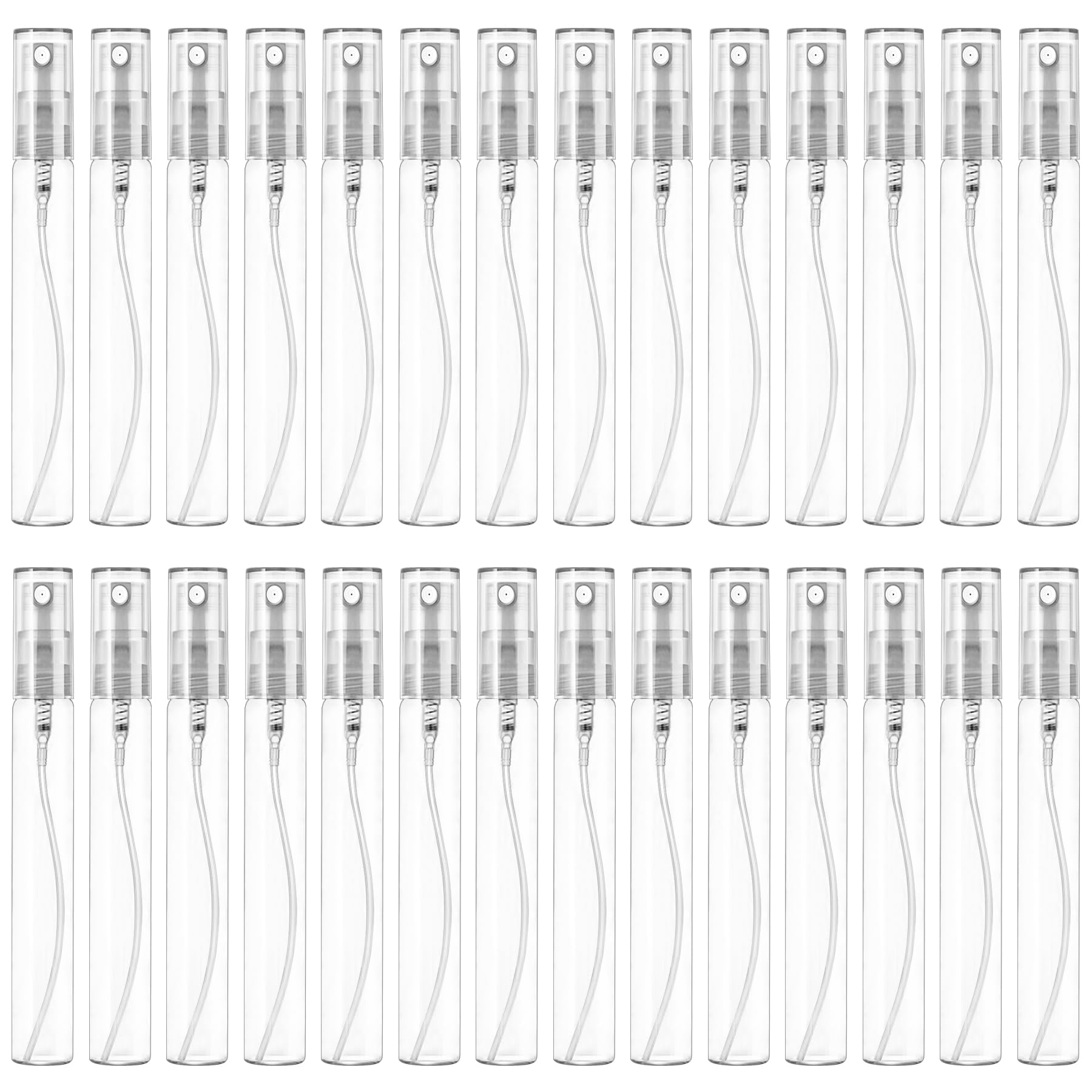 Csdtylh Mini Spray Bottle 10Ml, Refillable Glass Spray Bottle, Glass Bottle Atomizer, Perfume Mouthwash Atomizer For Cleaning Re