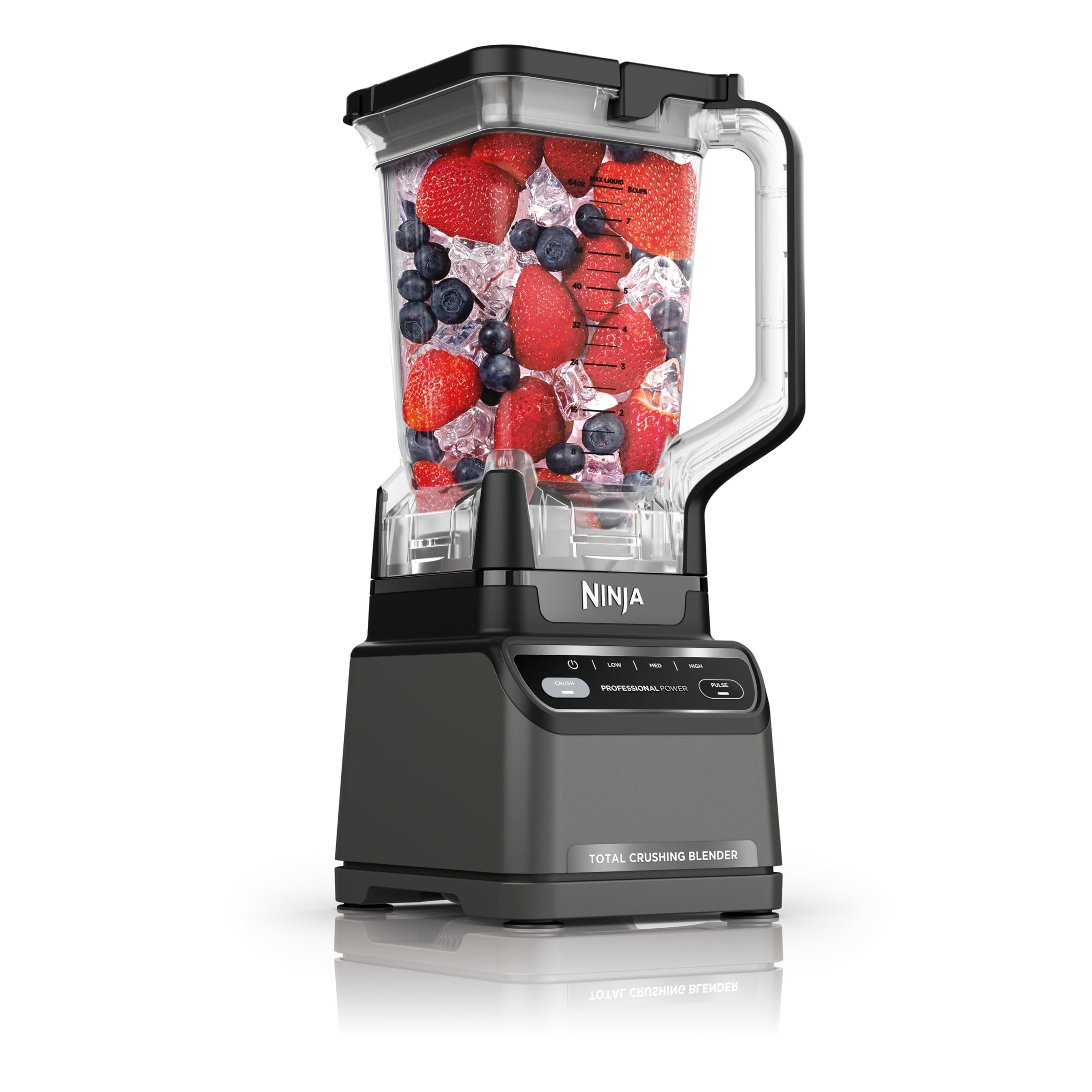 Ninja Br201Amz Professional Blender 2.0, 1200 Watts, Auto-Iq Program, Total Crushing Blades, 72-Oz. Pitcher, 4 Manual Speeds For