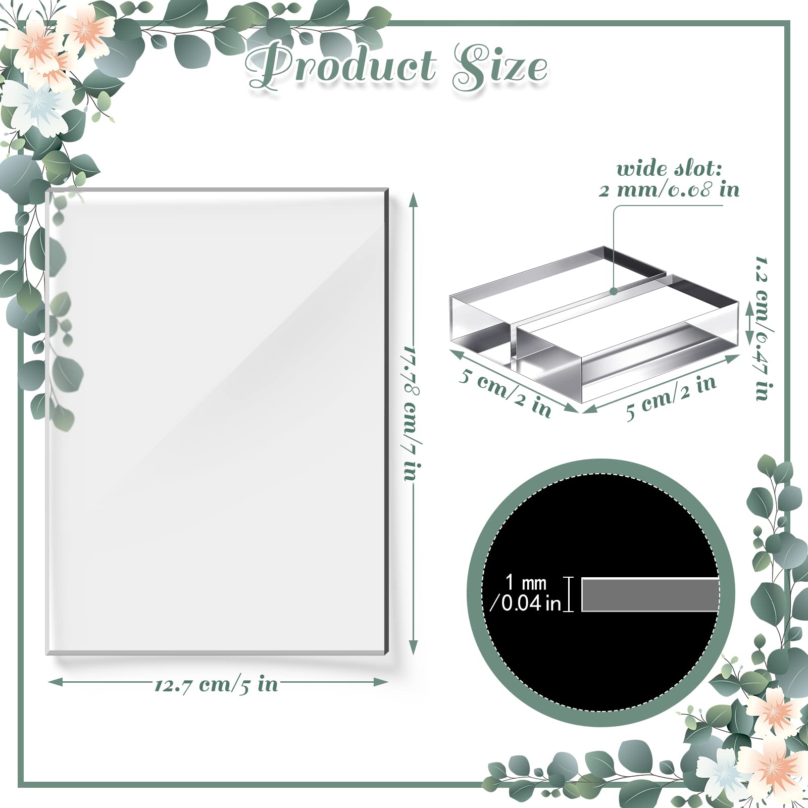 12 Pcs Clear Acrylic Place Cards With 12 Acrylic Holder Wedding Table Numbers With Acrylic Stand Diy Table Name Cards Plates For