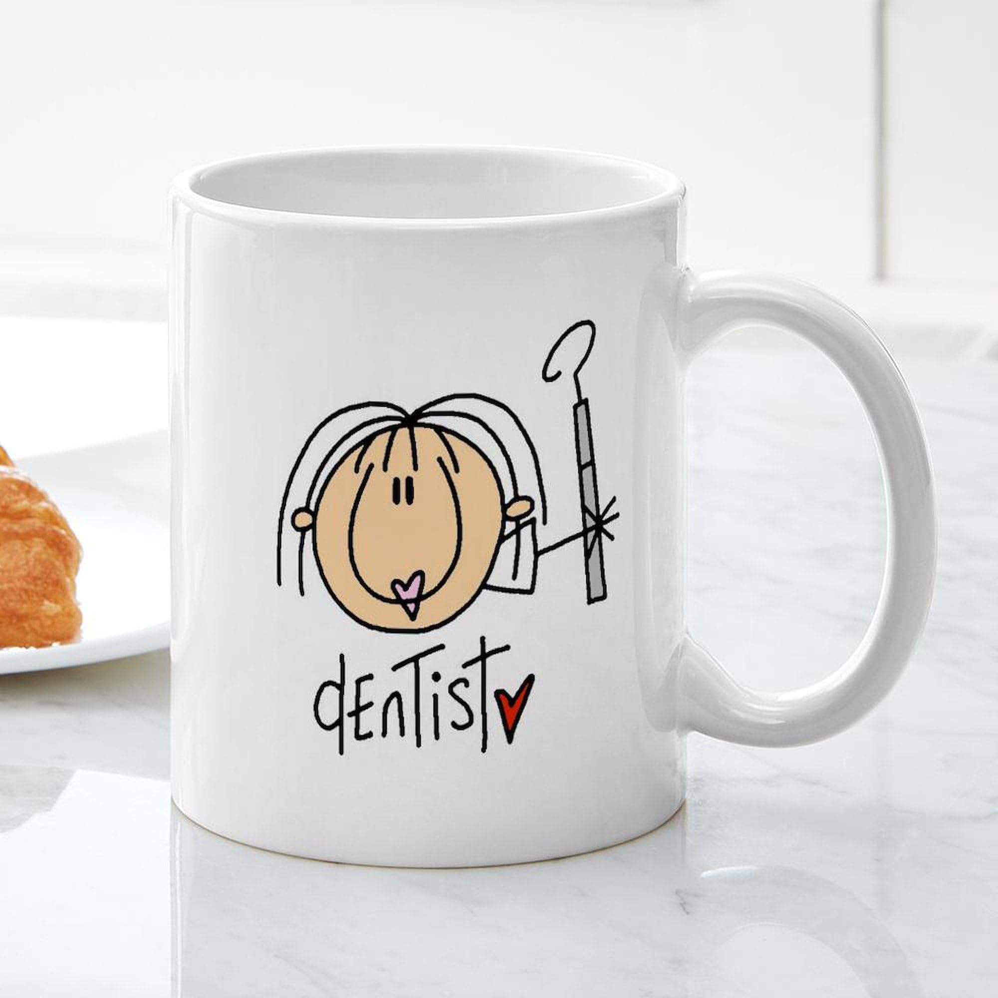 Cafepress Female Dentist Mug 11 Oz (325 Ml) Ceramic Coffee Mug