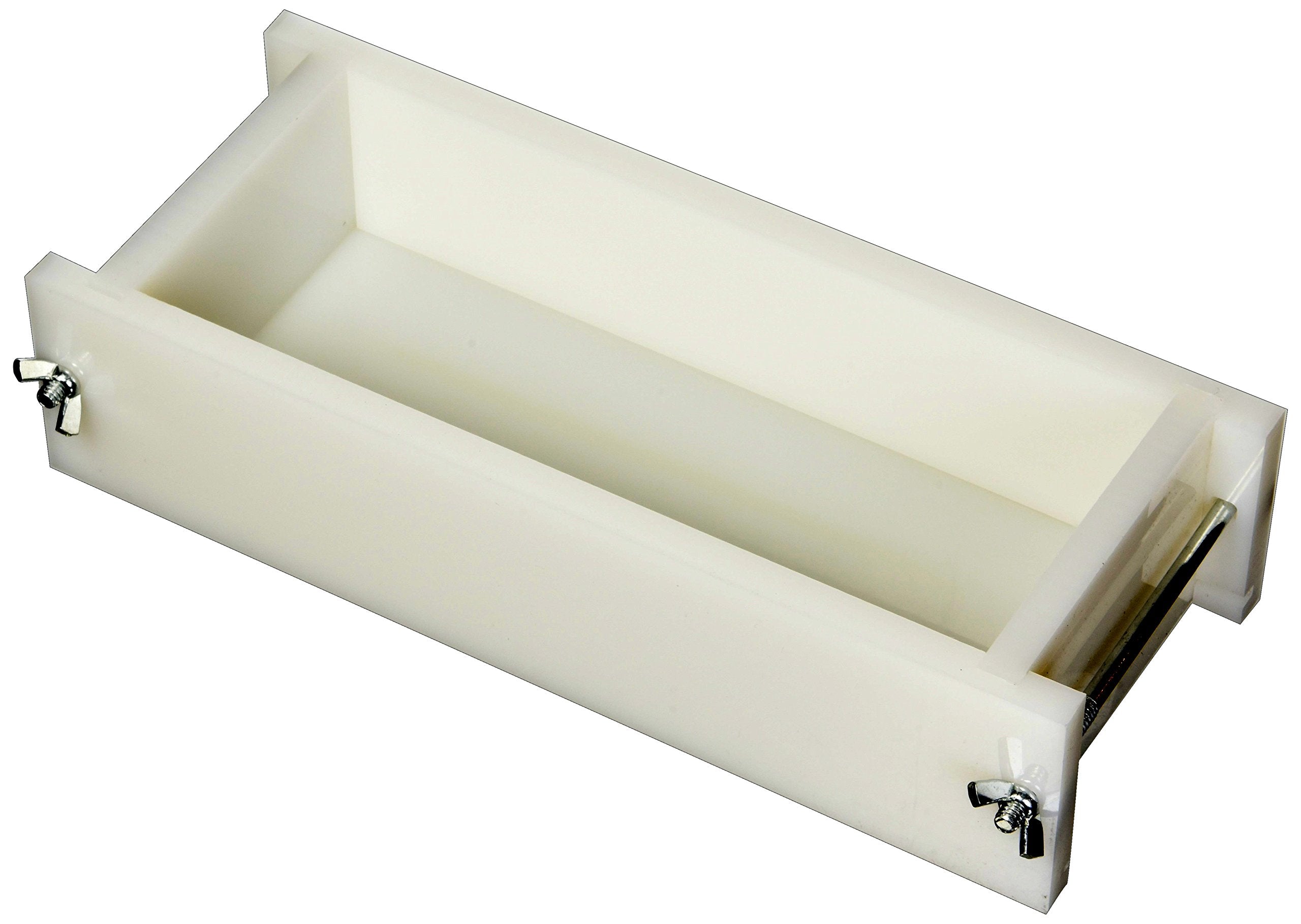 Life Of The Party 40001 Heavy Duty, Loaf Soap Mold, 16 X 5 X 4 Inches, White