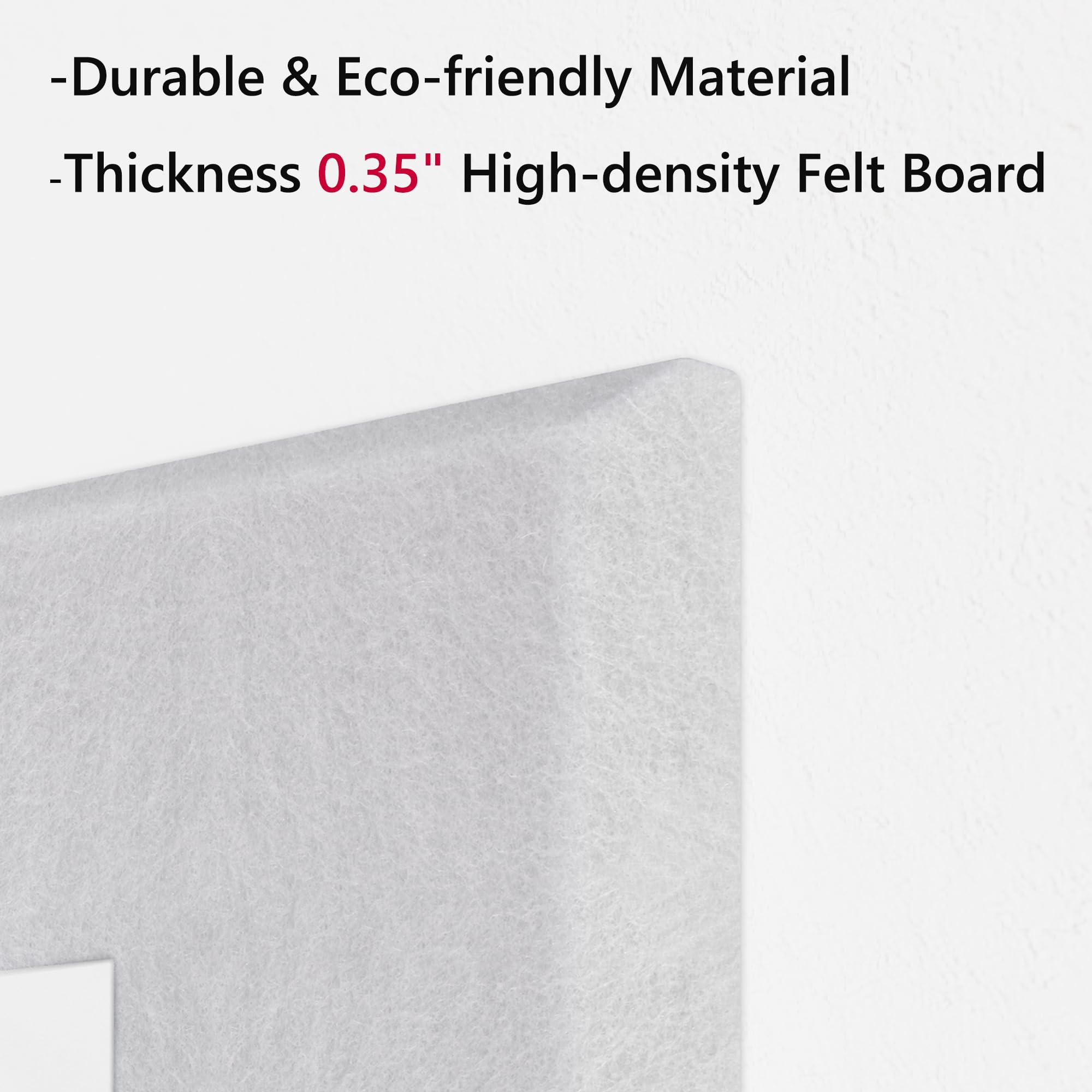 Neatsure Large Cork Board for Wall, 48 x 36 Bulletin Board with Pushpins, 12 Panels Felt Tiles Tack Push Pin Board for Office, W