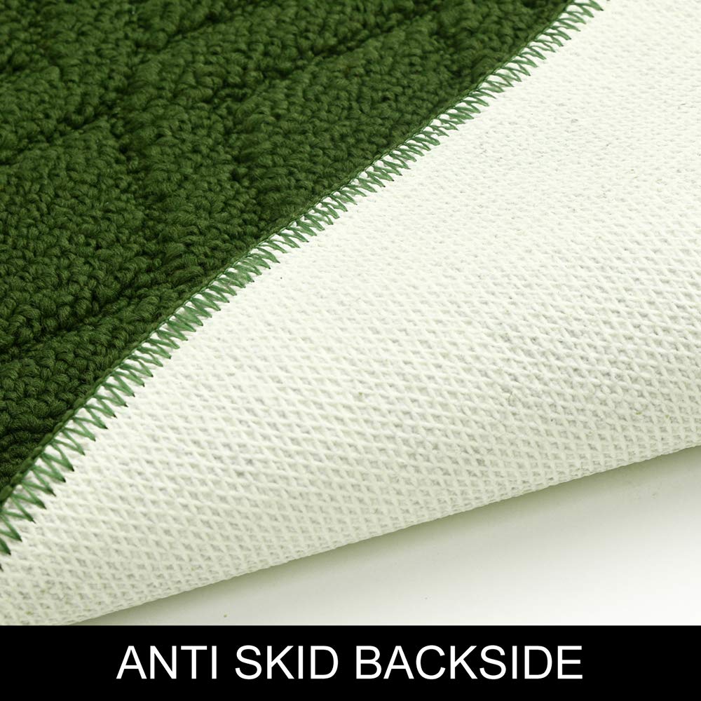 Cosy Homeer 48X20 Inch/30X20 Inch Kitchen Rug Mats Made Of 100% Polypropylene 2 Pieces Soft Kitchen Mat Specialized In Anti Slip