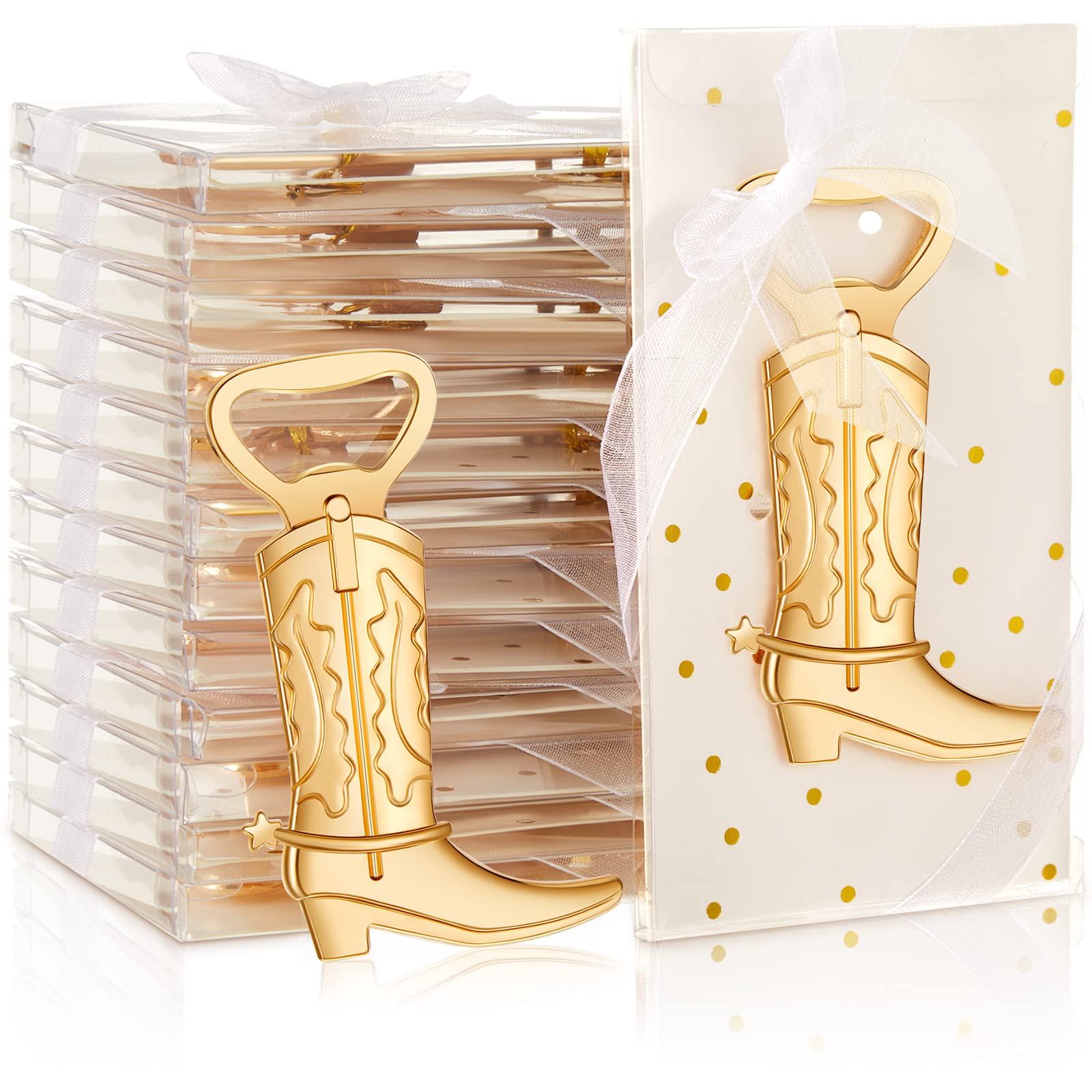 36 Pieces Cowboy Boot Bottle Openers Baby Shower Bottle Opener Favors For Guest Bridal Shower Party Bottle Opener Gifts For Baby