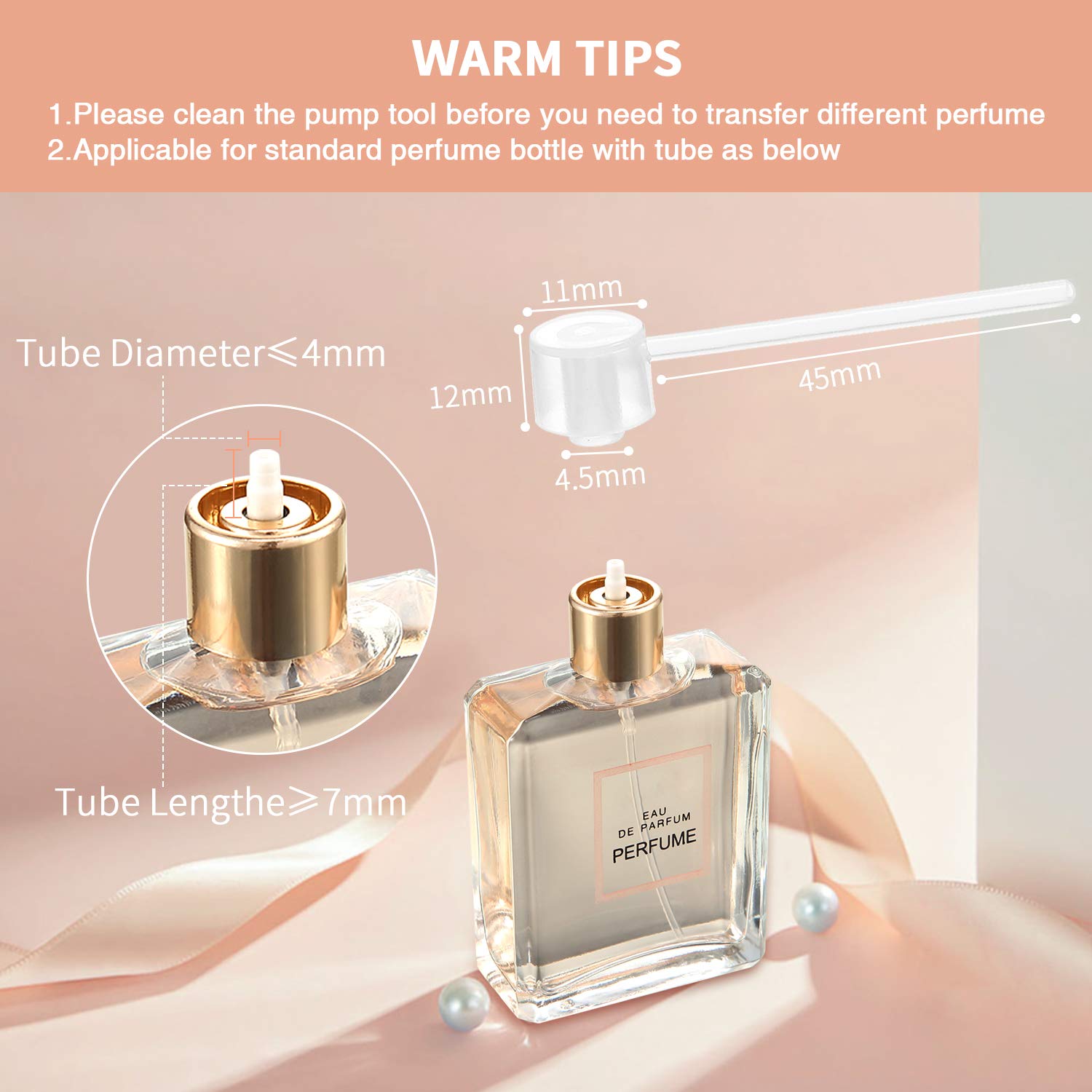 Boao 40 Pcs Refillable Perfume Atomizer Perfume Bottle Travel Bulk Portable Mini 5 Ml Spray Bottle Compatible With Dispenser Pum