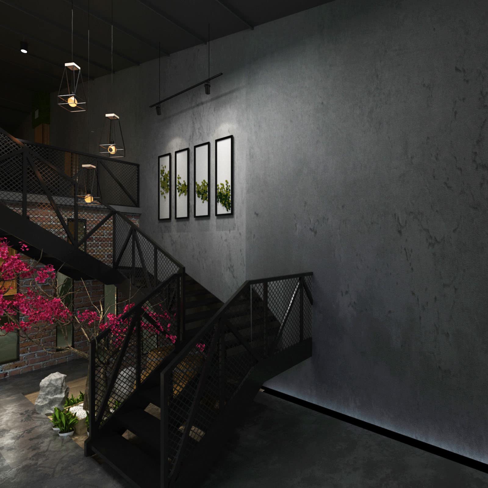 16''  354'' Dark Grey Black Concrete Wallpaper Peel And Stick 3D Thick Faux Concrete Cement Contact Paper Vinyl Wrap Stained Mat