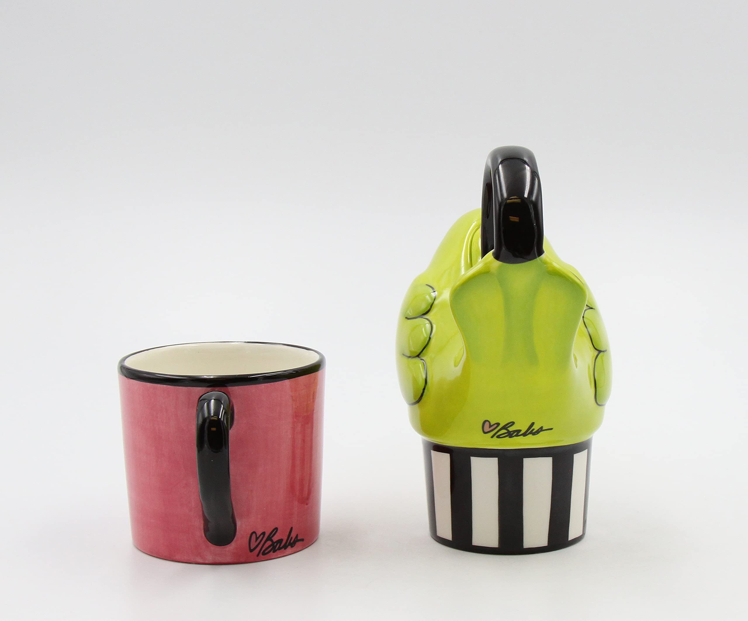 Appletree 6-7/8-Inch Ceramic Green Bird Tea For One