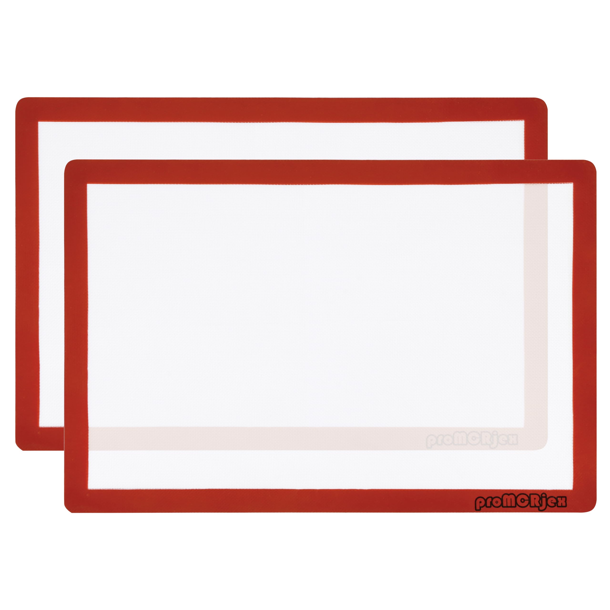 Promcrjex Silicone Baking Mats Full Sheet Non-Stick Cookie Sheet Large Silicon Baking Mat Set (16''X 24'' Pack Of 2)