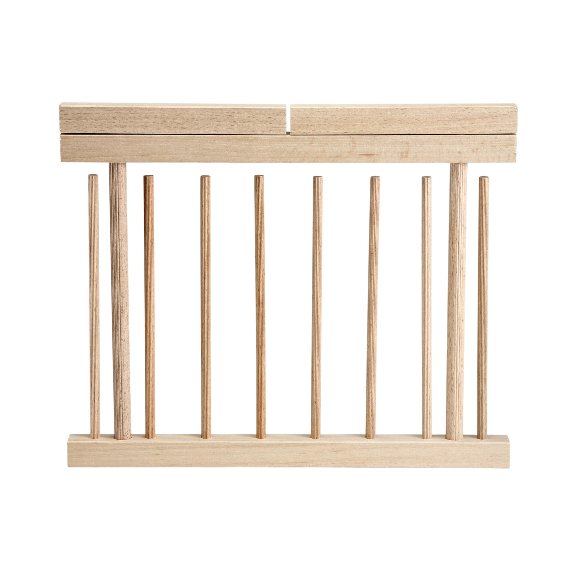 Fantes Collapsible Pasta And Noodle Drying Rack, Made In Italy, Natural Beechwood, 13.375 X 11.5-Inches, The Italian Market Orig