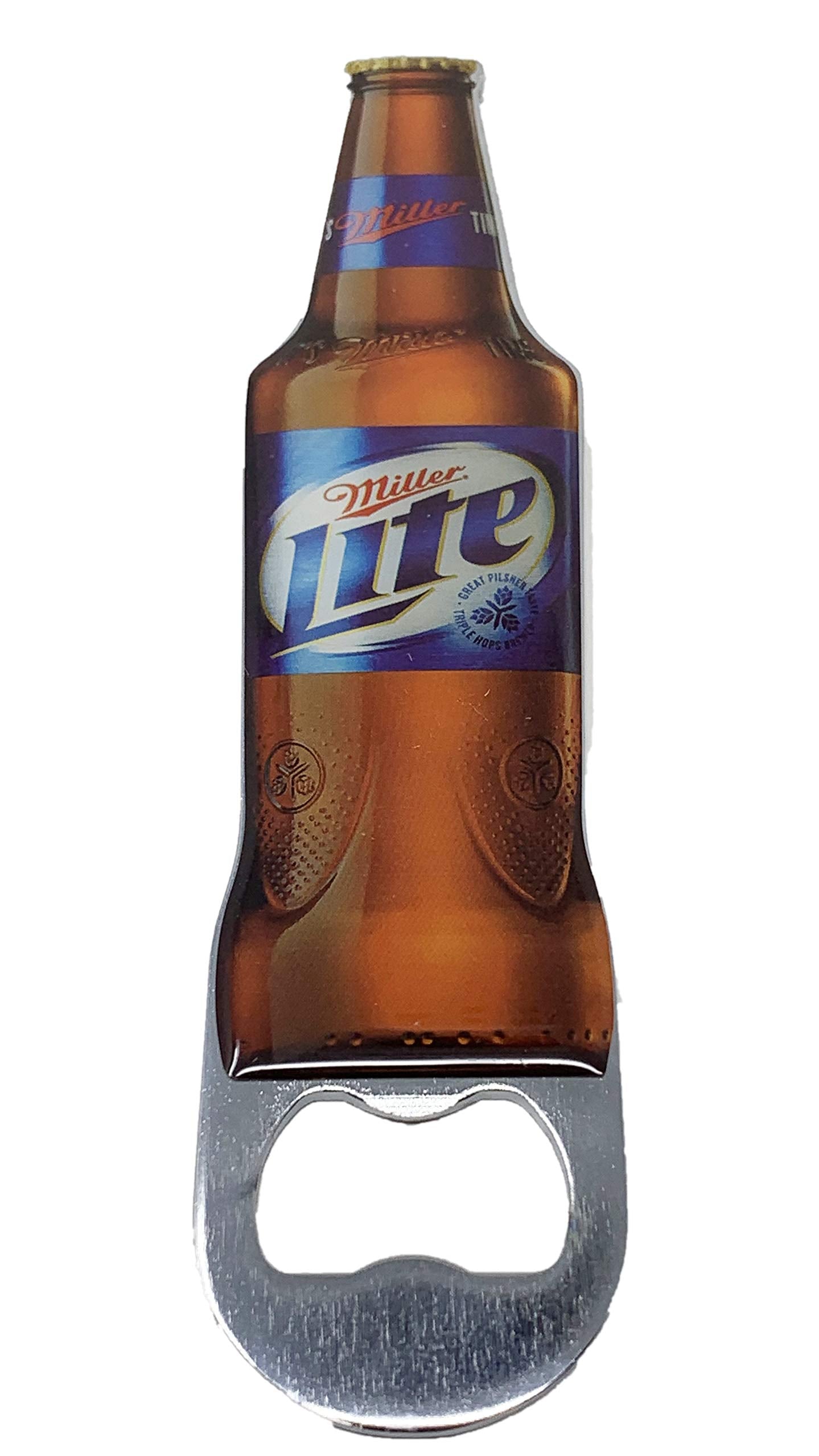 Official Miller Lite Bottle Opener Metal 7 '' Long