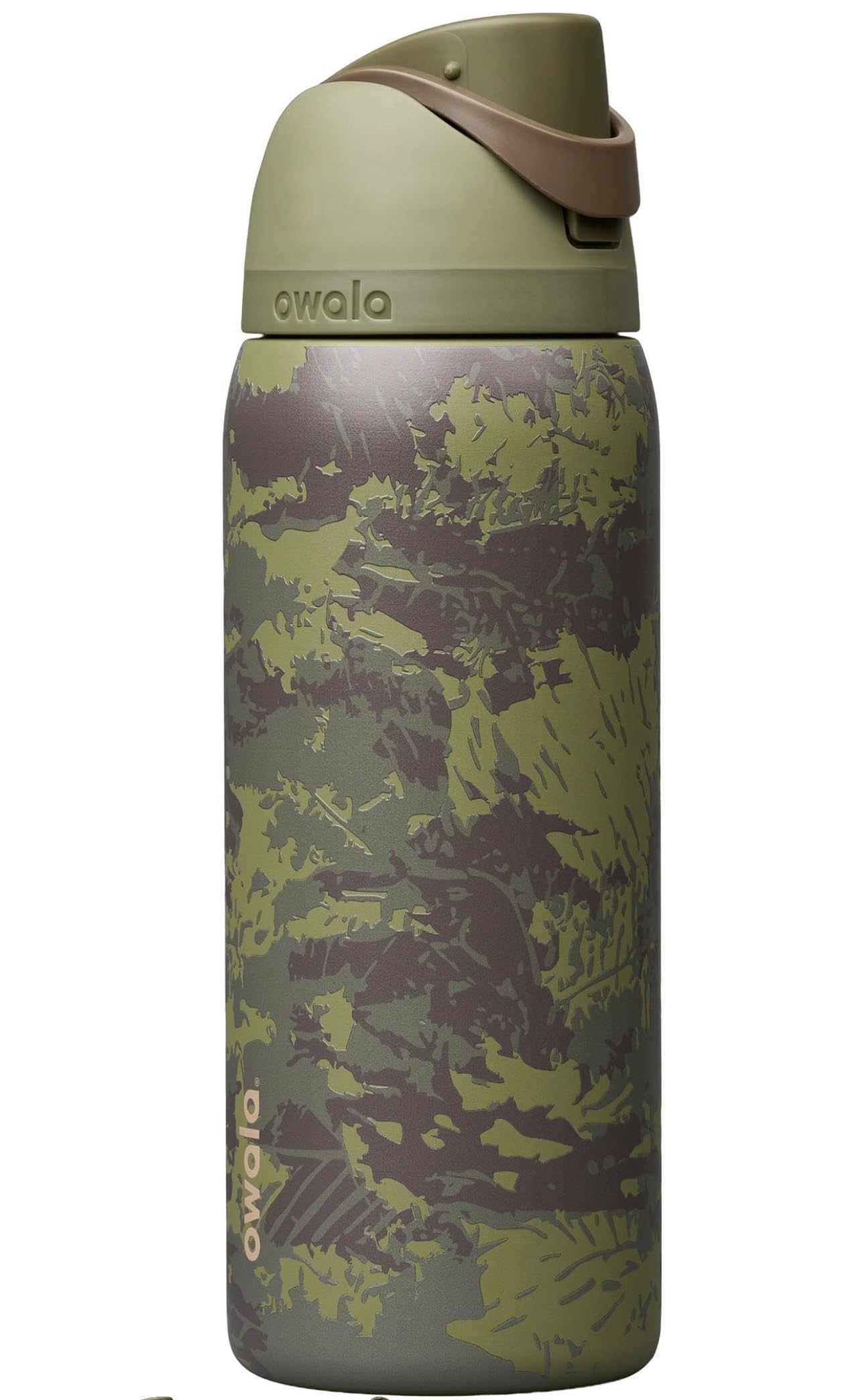 Owala FreeSip Stainless Steel Water Bottle 32 oz Roughin It