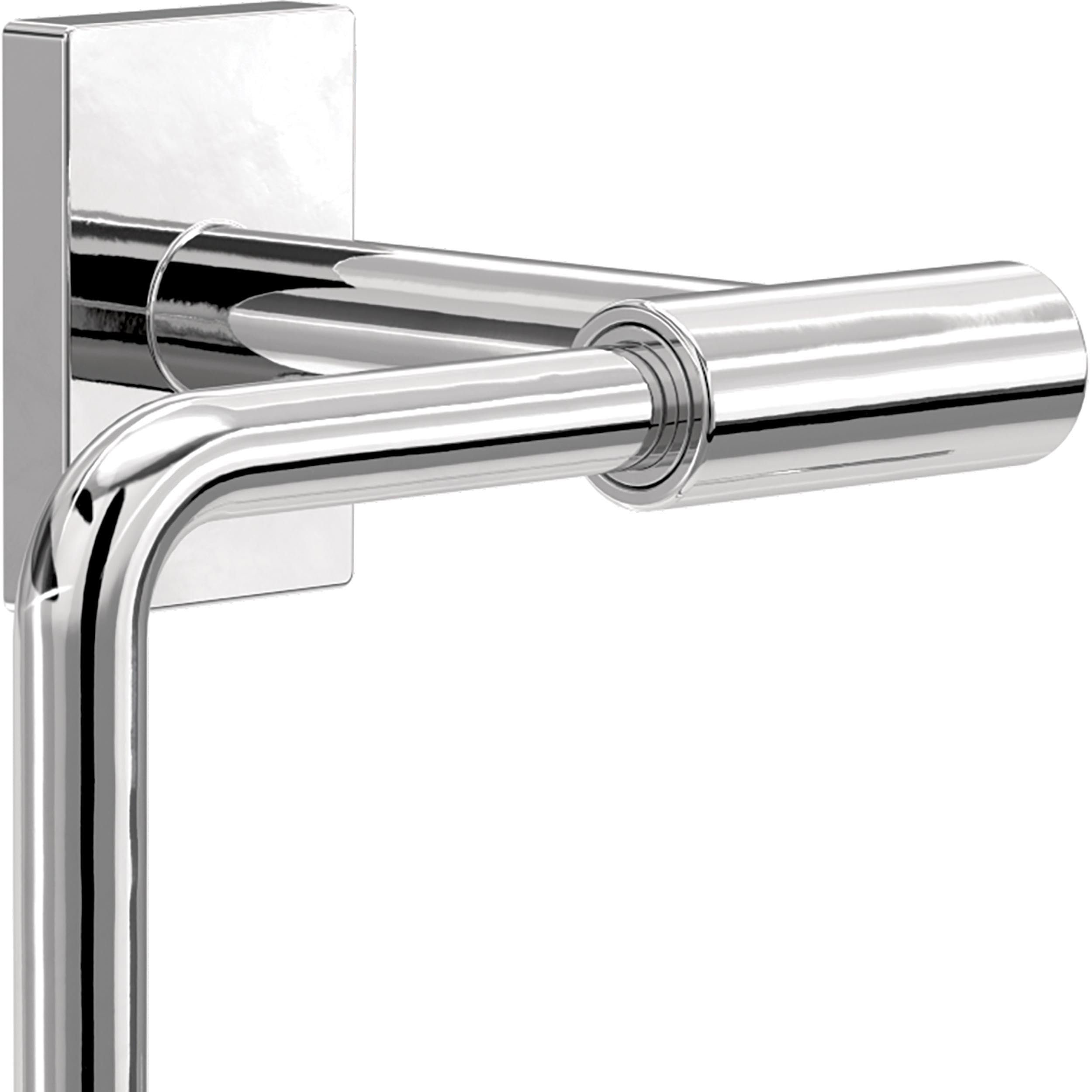 Franklin Brass Hartwell (1-Pack) Toilet Paper Holder, Euro Single Post Tissue Roll Wall Mount Tp Storage, Polished Chrome Bathro