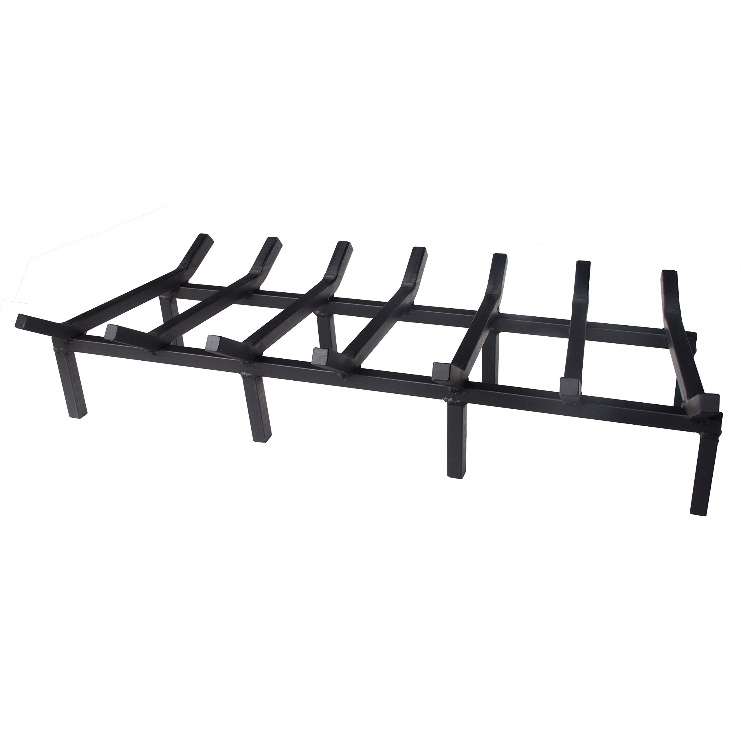 Steelfreak Super Heavy Duty Steel Fireplace Grate - Made In The Usa (30 Inch)