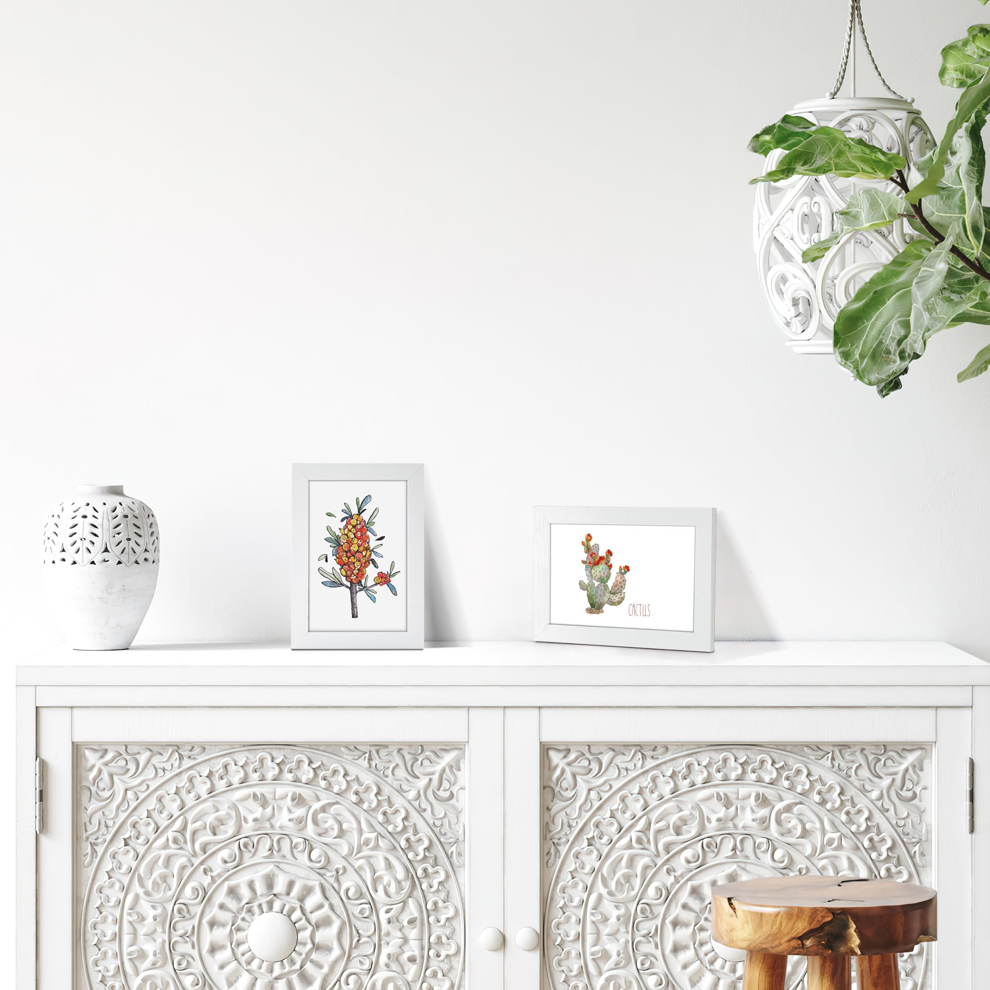 Edenseelake 4x6 Picture Frame Set of 15, White Bulk Picture Frame 4 by 6 for Wall or Tabletop Display