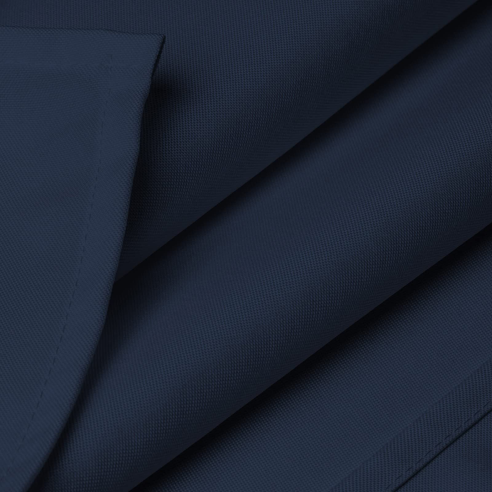 Lann'S Linens - 90 X 132 Premium Tablecloth For Wedding/Banquet/Restaurant - Rectangular Polyester Fabric Table Cloth - Navy