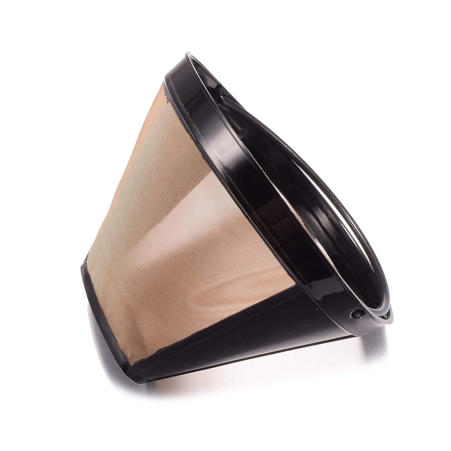 Reusable No.4 Cone Coffee Maker Filters For Ninja Coffee Bar Brewer Replacement Permanent Basket Filter (2 Coffee Filters)