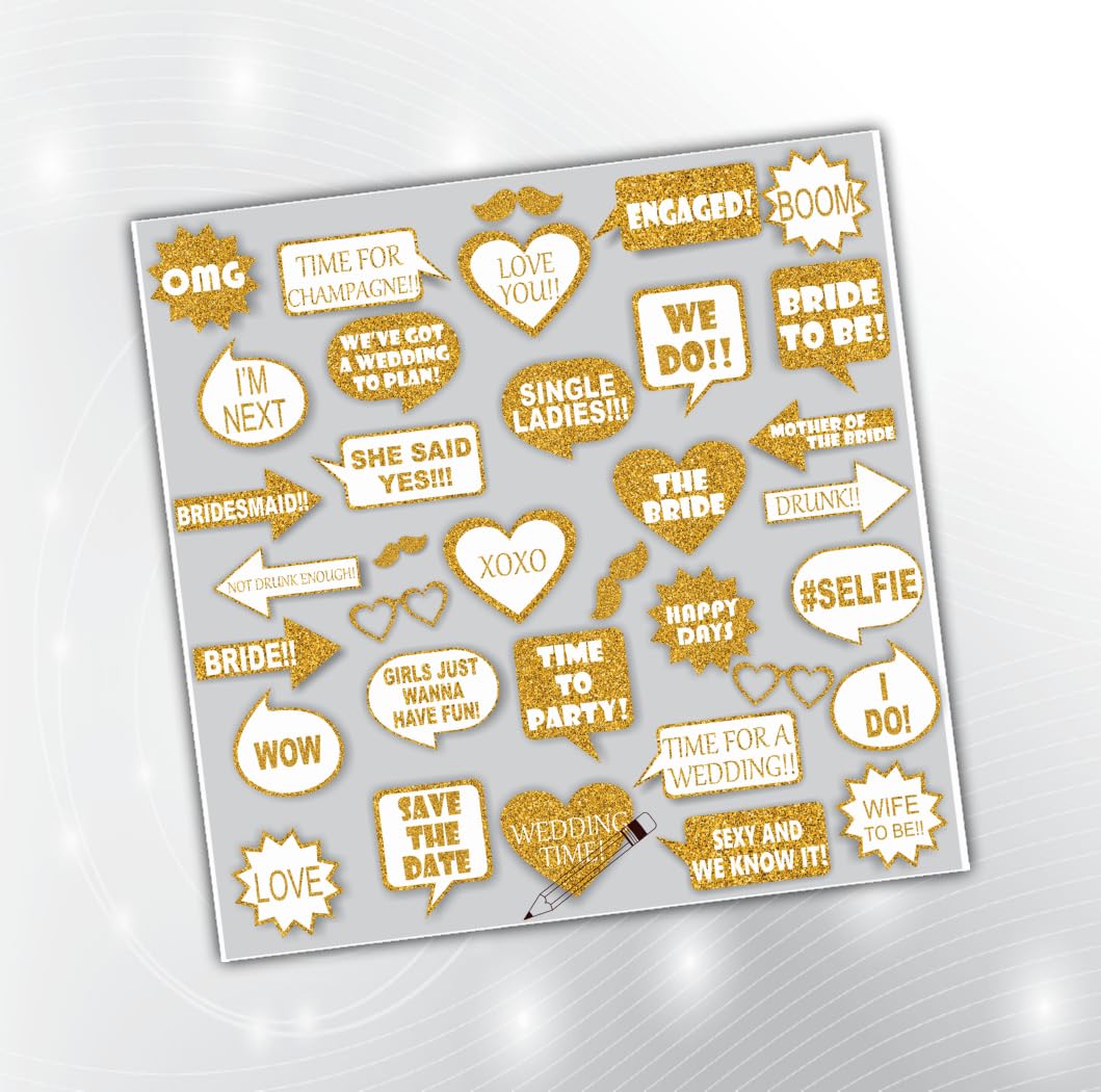 PartyStuff Bachelor Theme Props  Bachelorette Props 3 (32 Cards)