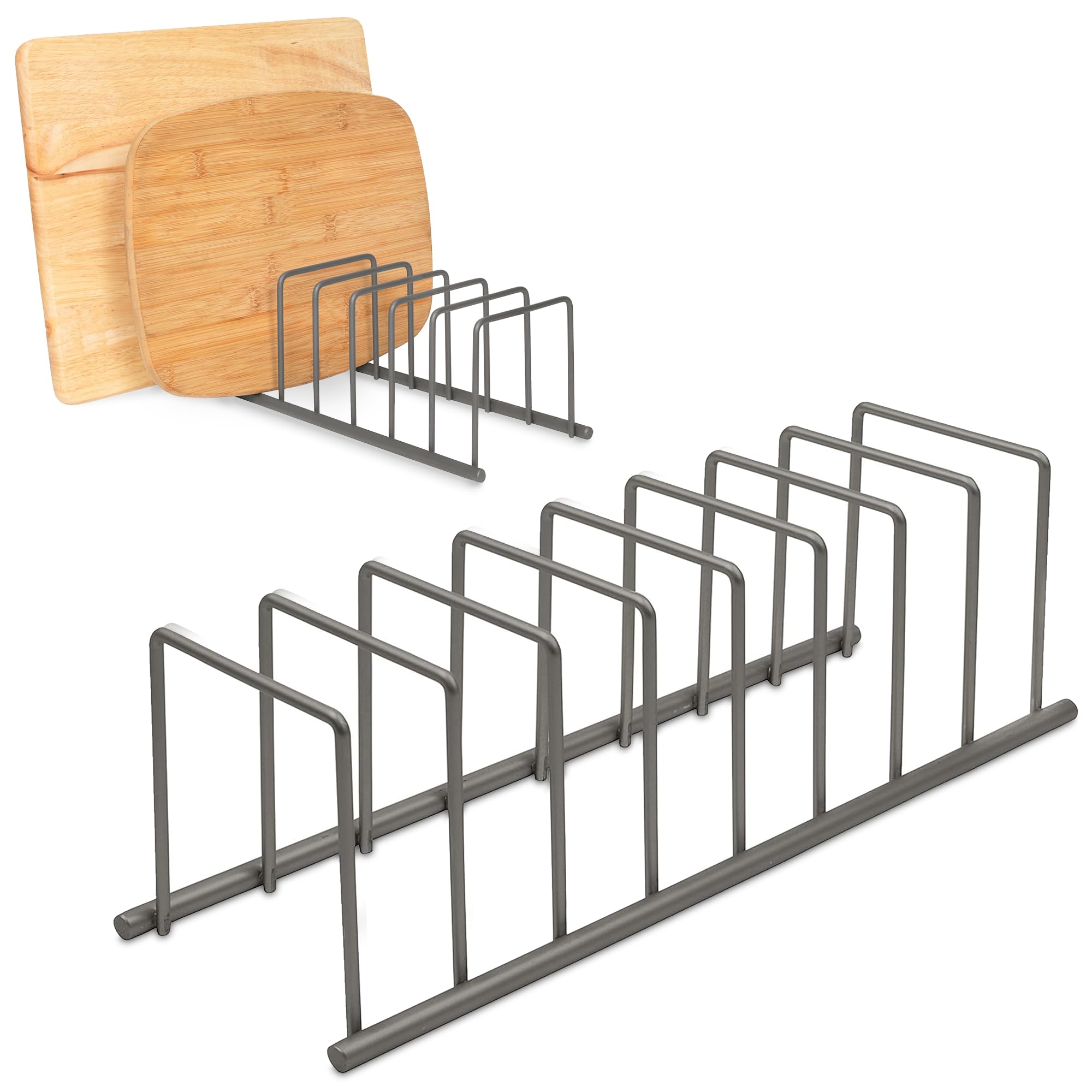 Spectrum Diversified Drying Counter, Euro Kitchen Organizer Space-Saving Rack Holder-Dish Drainer For Pots & Pans, Plates, Cutti