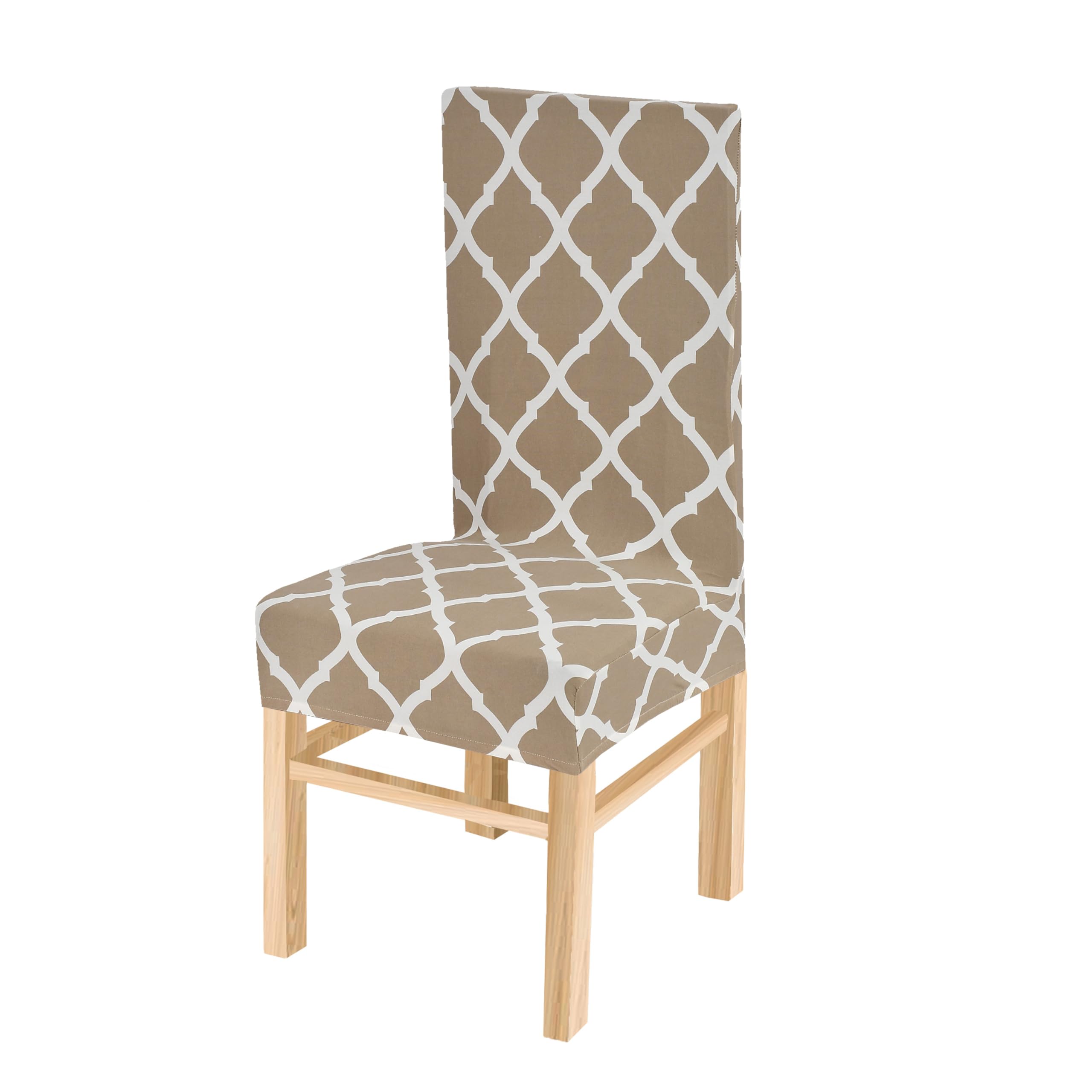 Yellow Weaves Elastic Stretchable Dining Chair Cover, Removable Washable Elastic Floral Printed Dining Chair Covers (1 Piece, Di