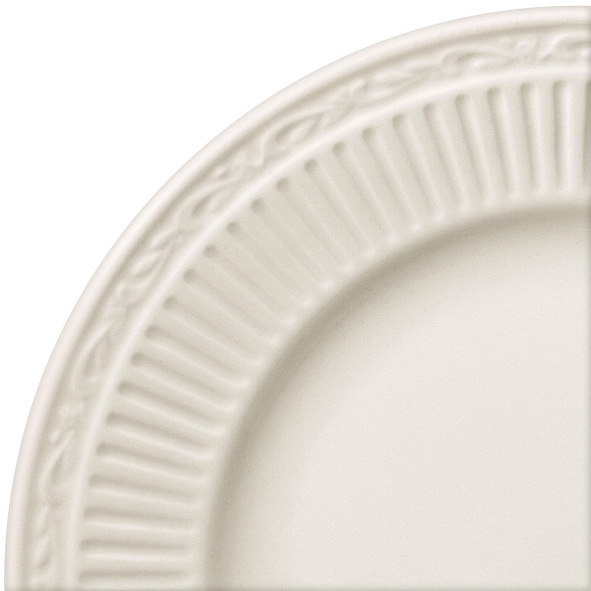 Mikasa Italian Countryside Dinner Plate, 11-Inch, White - Dd900-201, Cream