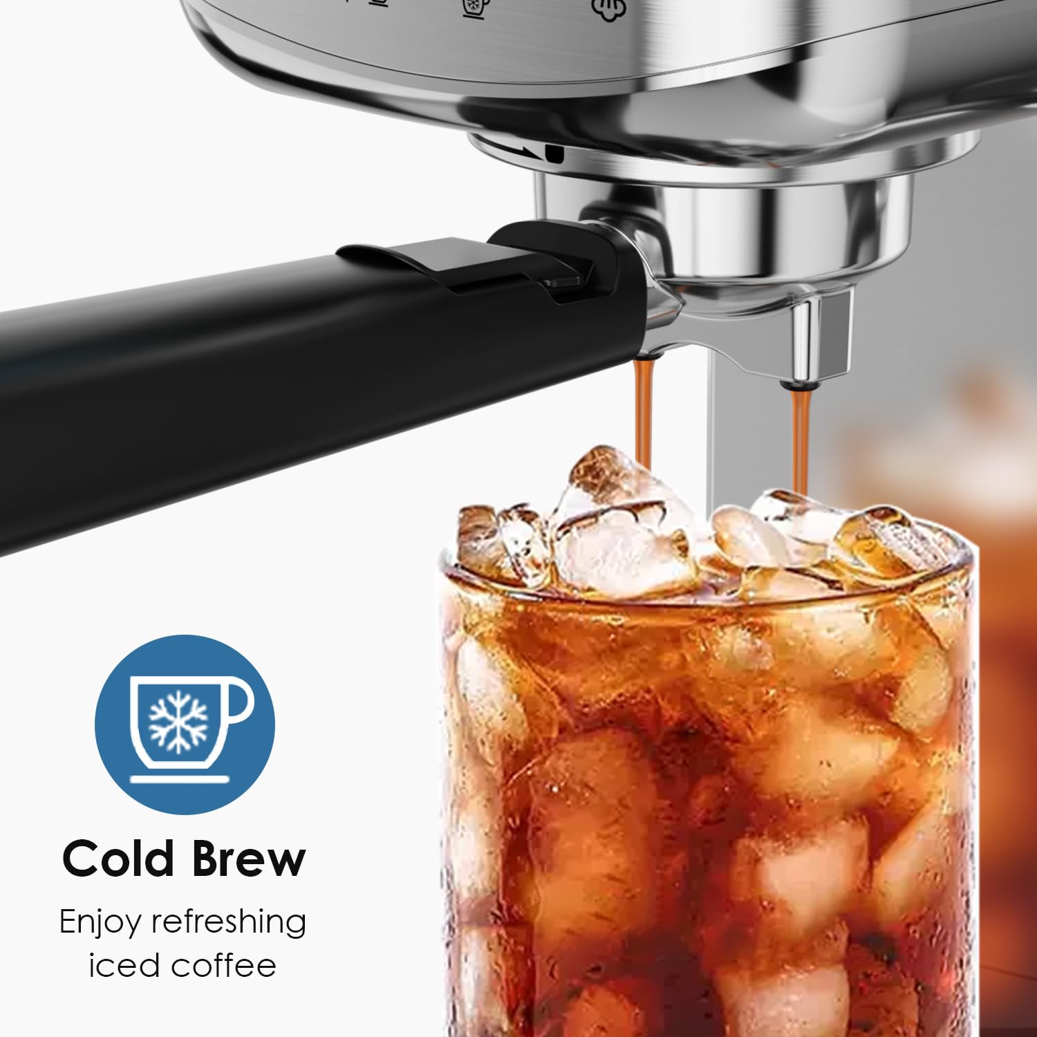 Sowtech Espresso Machine 20 Bar,Professional Espresso Maker With Milk Frother,Expresso Coffee Machine With 42 Oz Removable Water