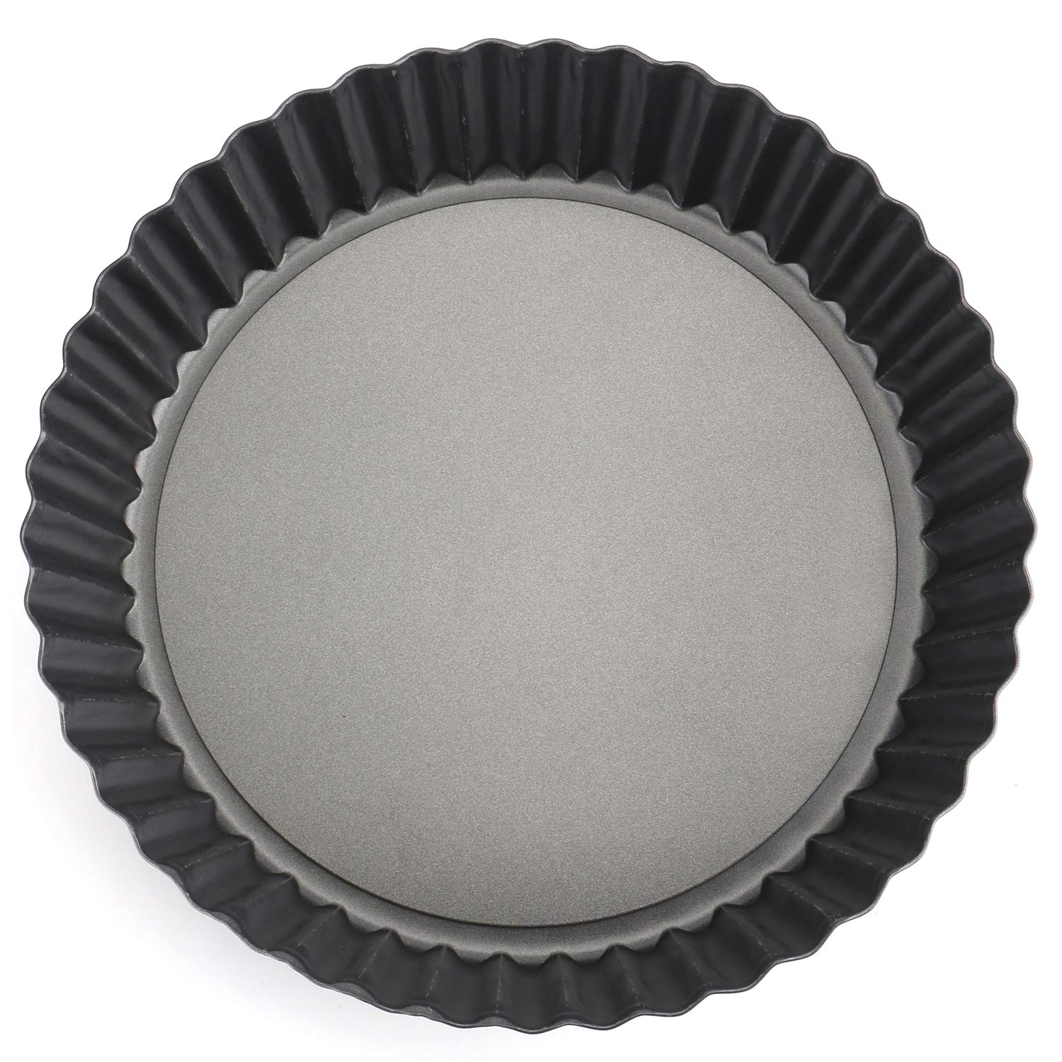 Tosnail 9.5'' X 2'' Nonstick Tart Pan Quiche Pan Pie Pan With Removable Bottom