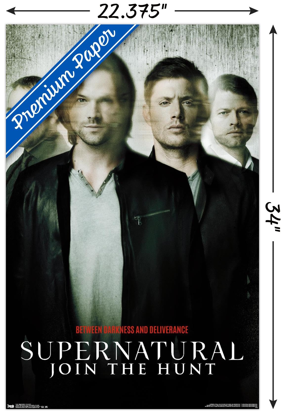 Trends International Supernatural-Key Art 11 Premium Wall Poster, 22.375'' X 34''