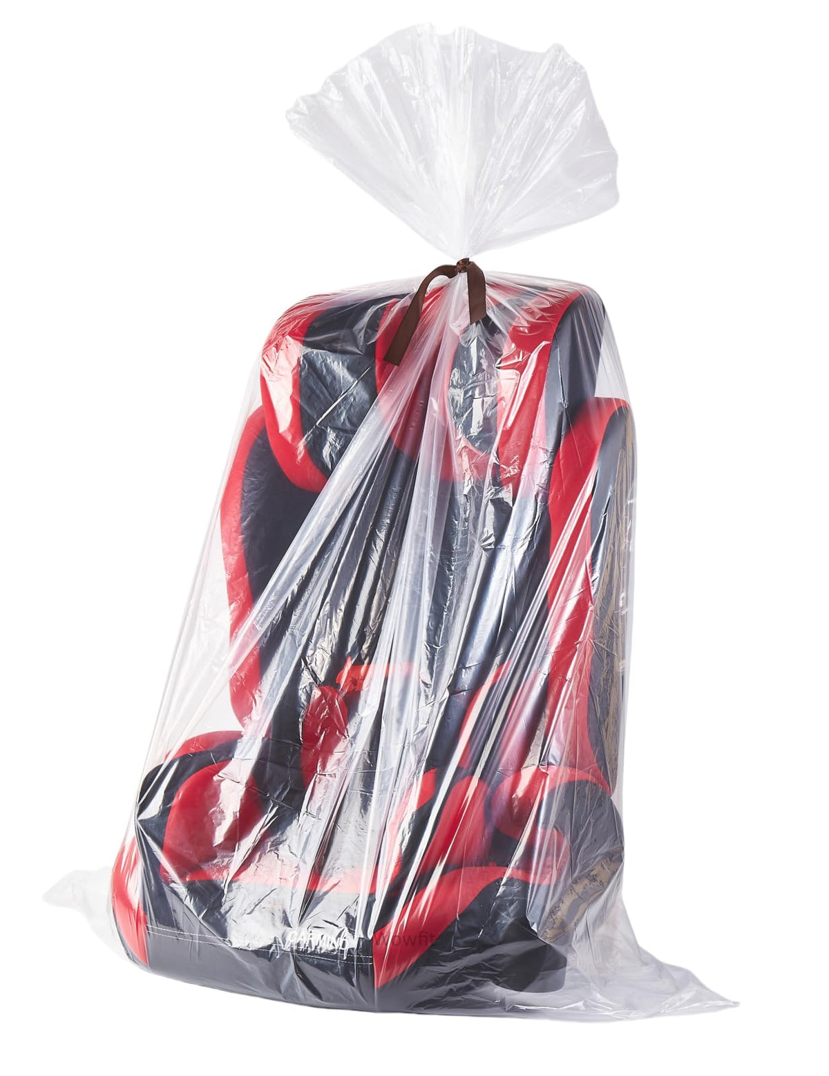 Wowfit 5 Ct 36X50 Inches Extra Large Clear Plastic Bags - Durable, Multipurpose & Transparent Poly Bags For Attic/Basement Stora