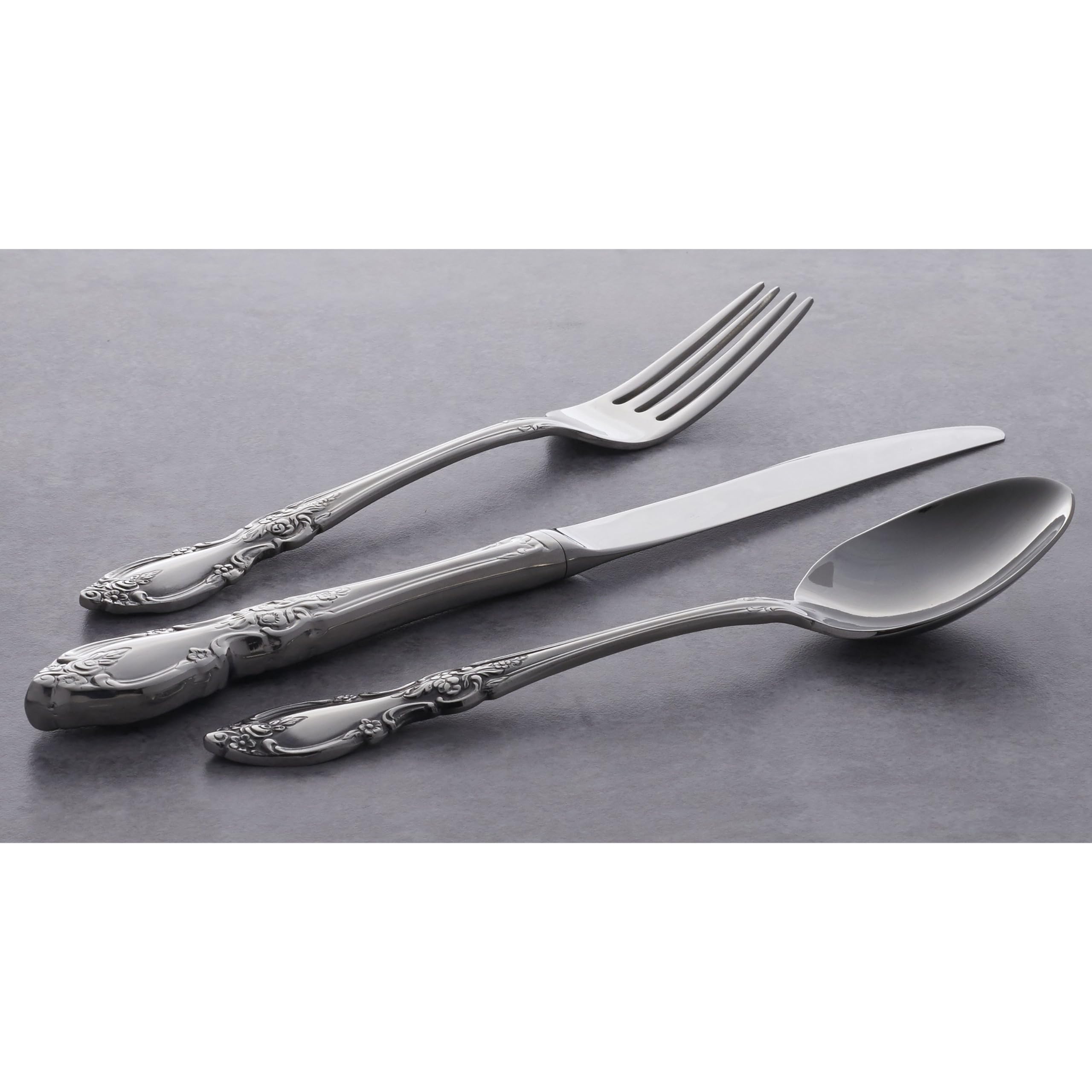 Oneida Louisiana 20 Piece Fine Flatware Set, Service For 4, 18/8 Stainless Steel
