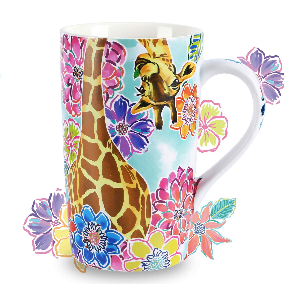 Nymphfable Cat Mug 600ml Coffee Cups Ceramic Large Coffee Mug