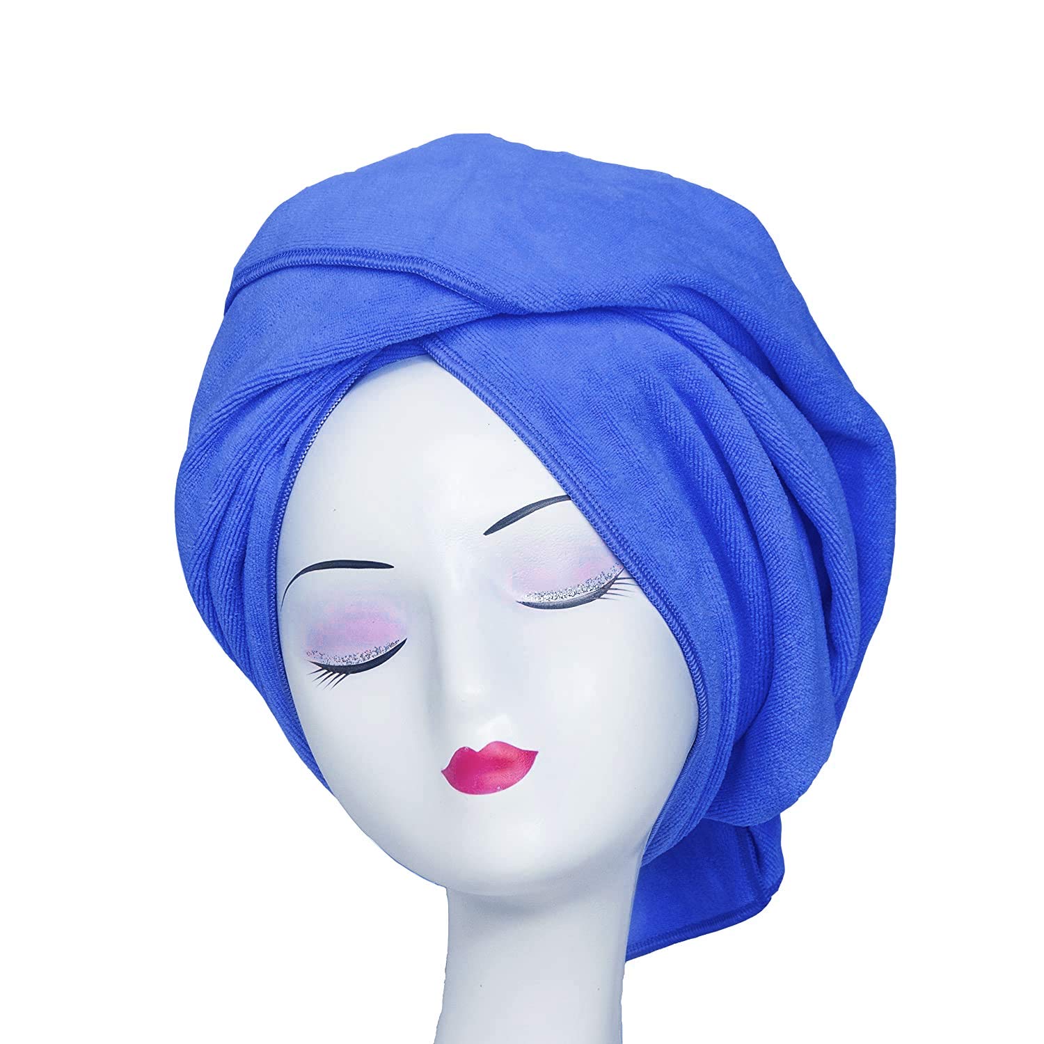 TANCANO Large Microfiber Hair Towel for Curly Hair 23.6''x47'' Anti Frizz Hair Wrap Super Absorbent Curly Hair Drying Towel Larg