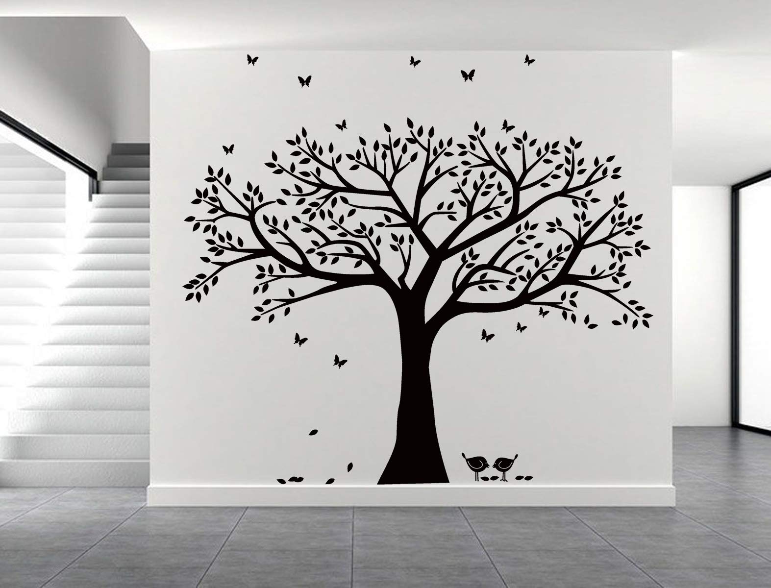 Lskoo Family Photo Frame Tree Wall Decals Family Tree Decal Living Roo ...