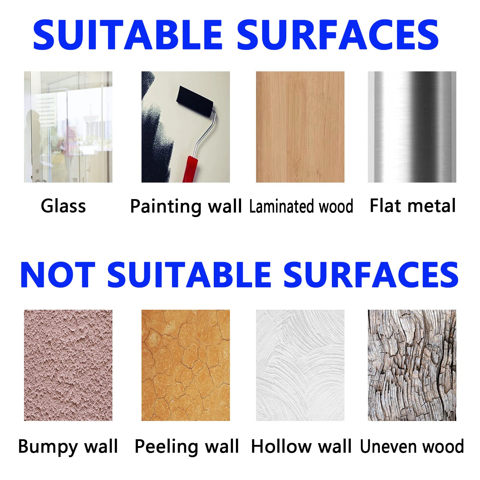 Wall Decal Stickers, Gym Wall Decals, (Easy To Apply), Vinyl Wall Decor Art Motivational Sports Quotes Inspirational Garage Offi