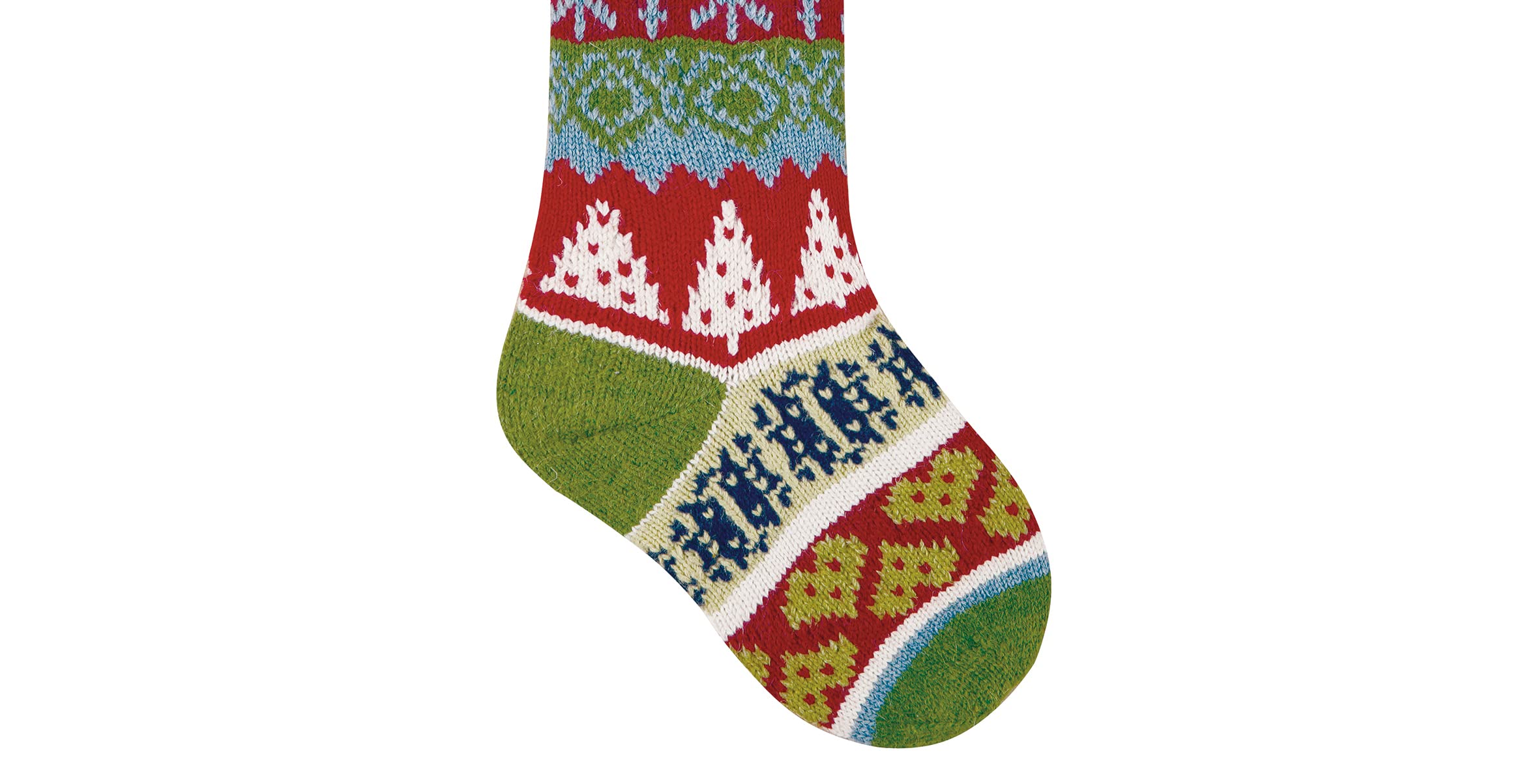 C&F Home Christmas Tree Stocking Green